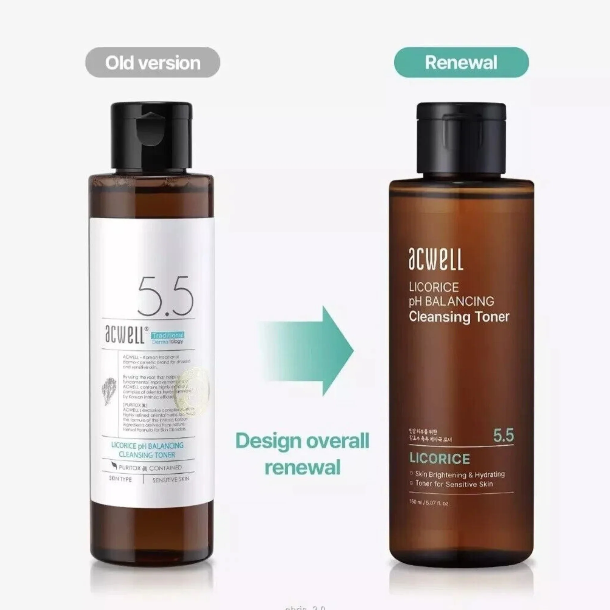 ACWELL Licorice pH Balancing Cleansing Toner 150ml - Image 4