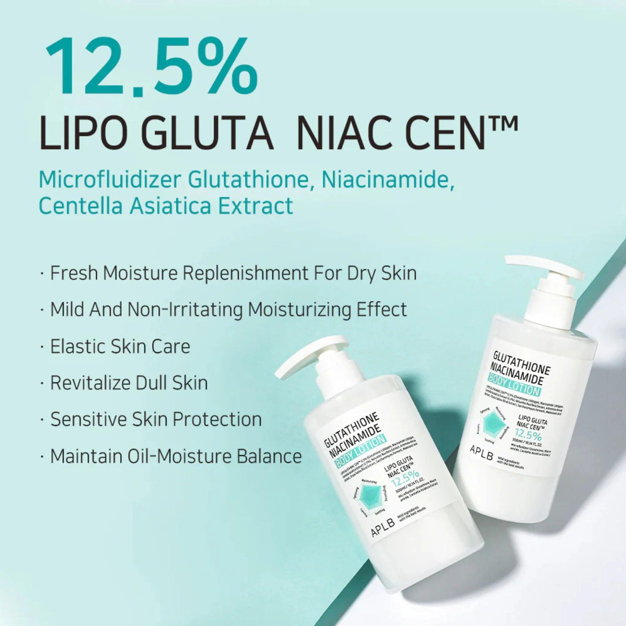 APLB Glutathione Niacinamide Body Lotion 300ml - Image 3