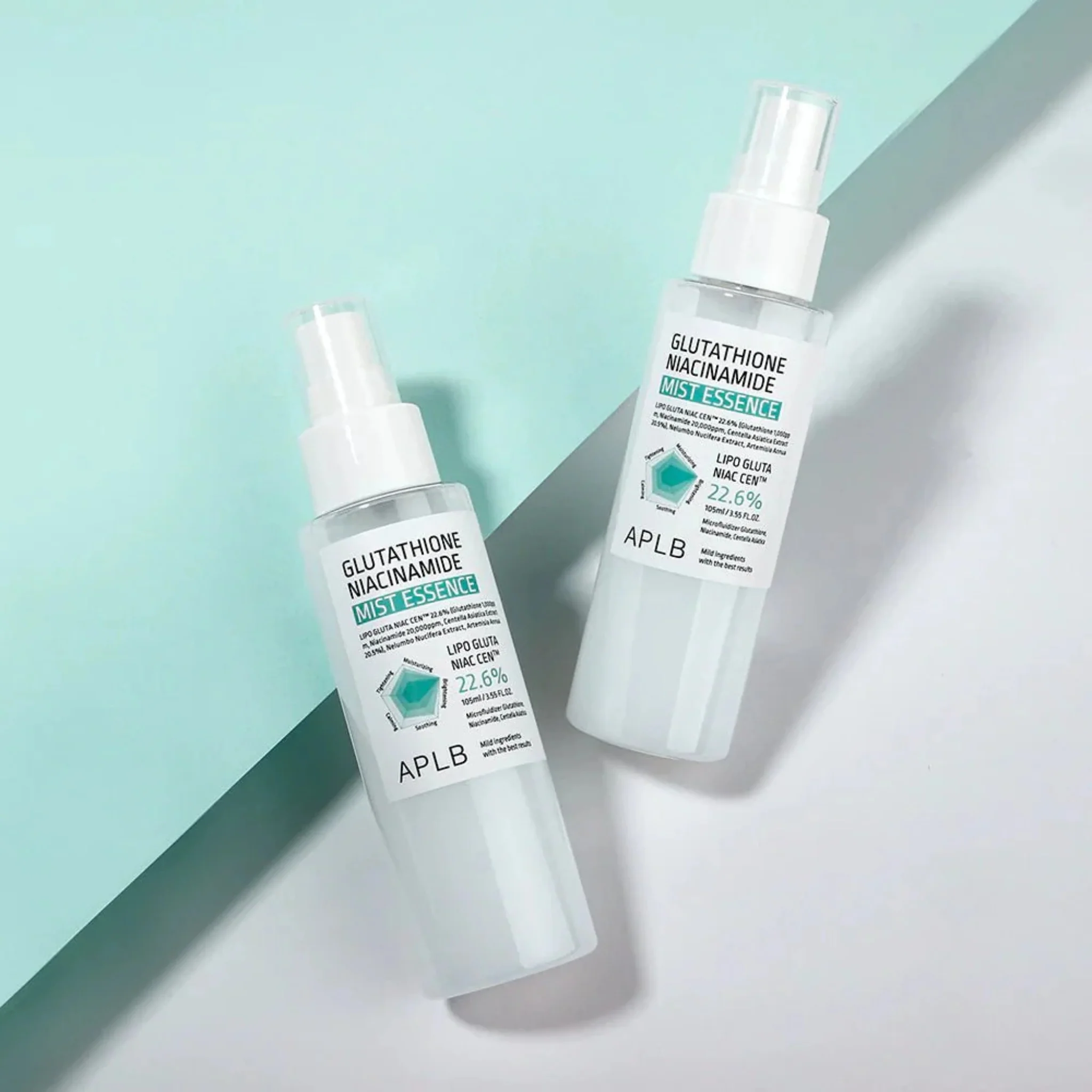 APLB Glutathione Niacinamide Mist Essence 105ml - Image 5