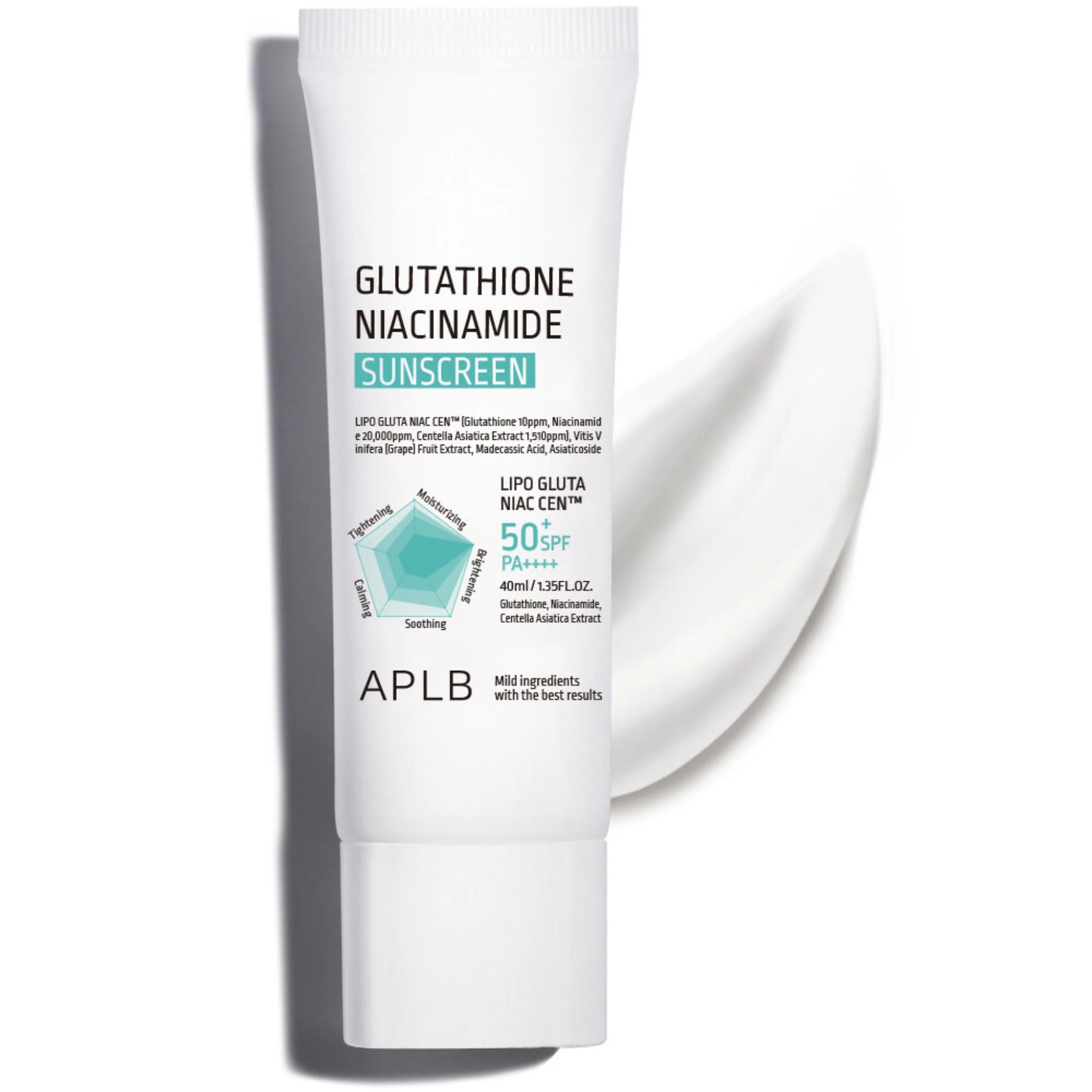 APLB Glutathione Niacinamide Sunscreen 40ml - Image 5