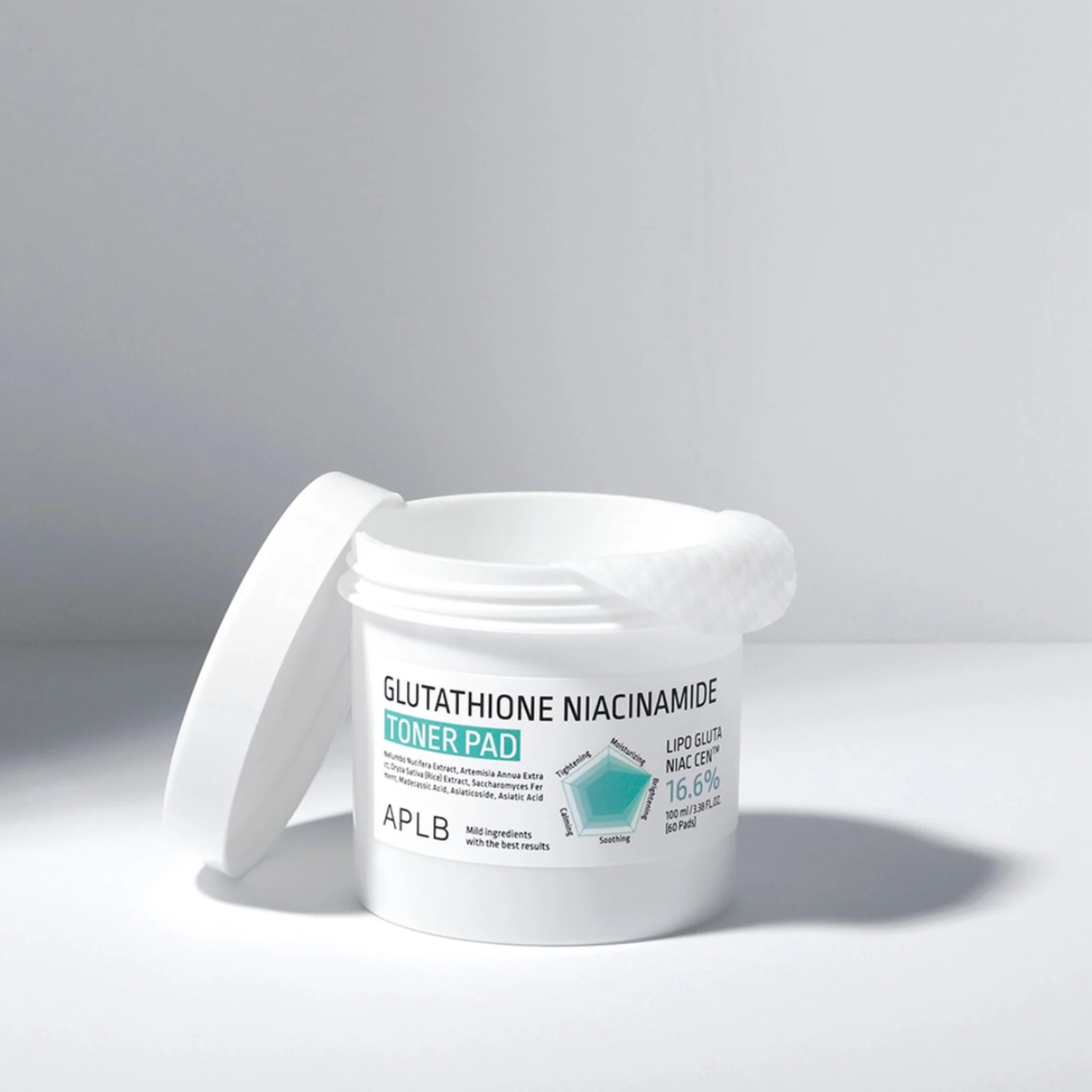 APLB Glutathione Niacinamide Toner Pad (60 pads) - Image 3