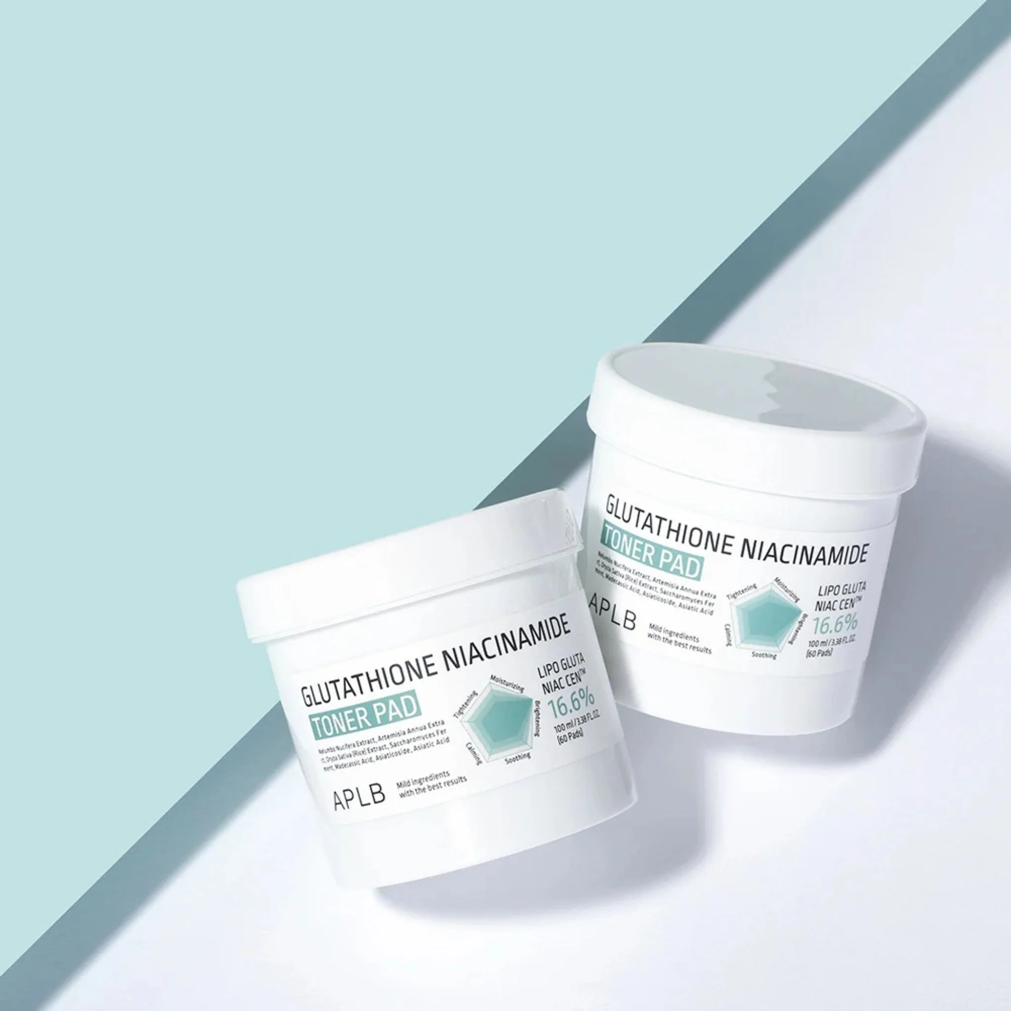 APLB Glutathione Niacinamide Toner Pad (60 pads) - Image 5