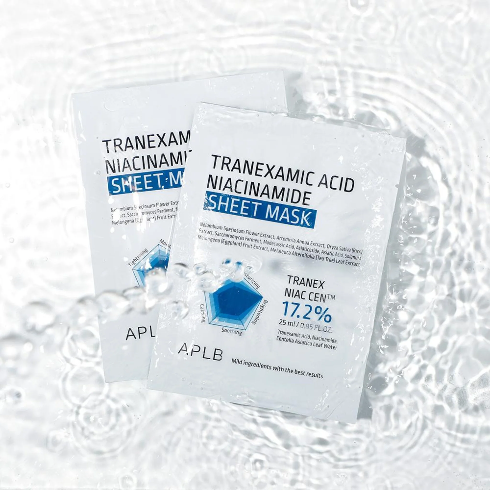 APLB Tranexamic Acid Niacinamide Sheet Mask (1pc / 10pcs) - Image 4