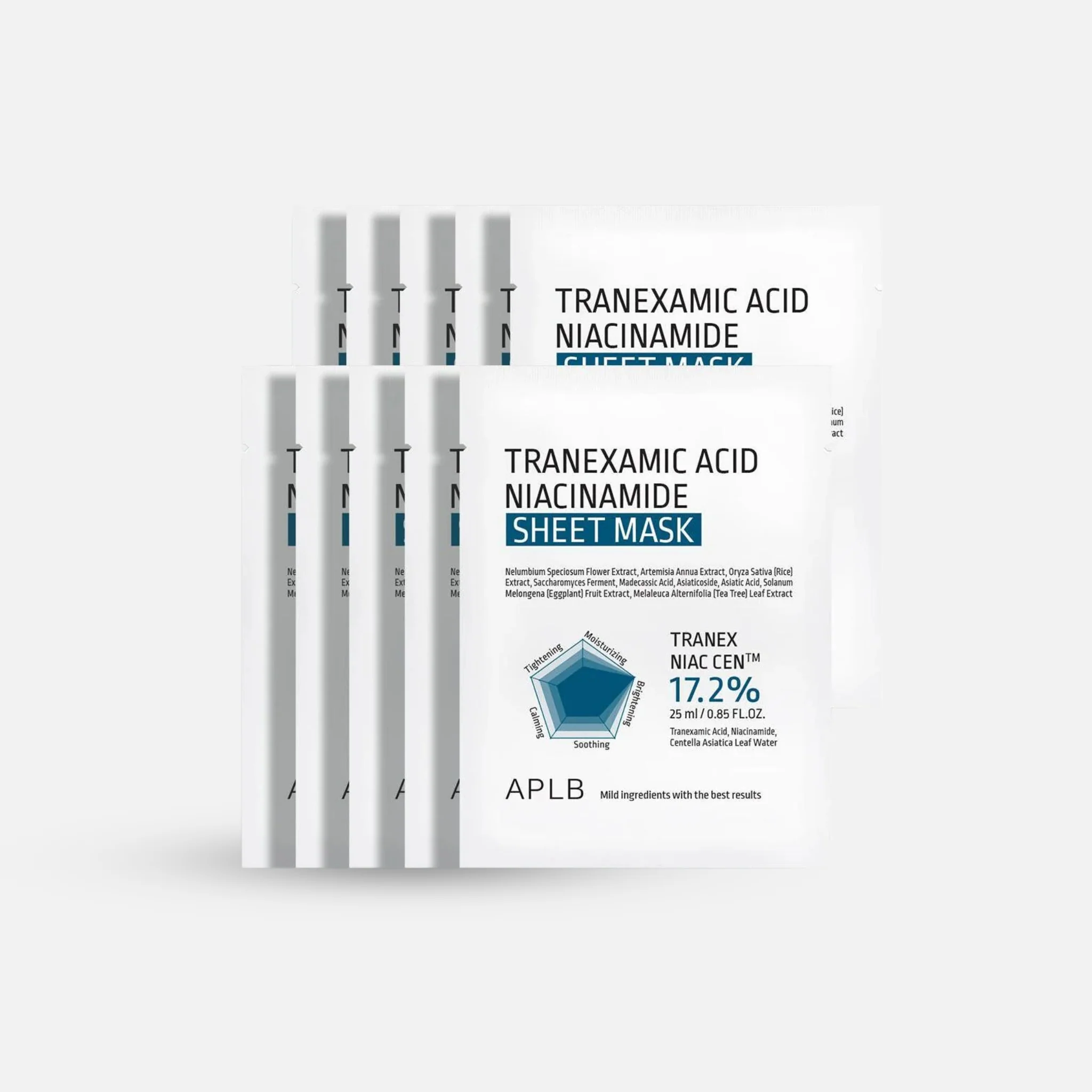 APLB Tranexamic Acid Niacinamide Sheet Mask (1pc / 10pcs) - Image 5