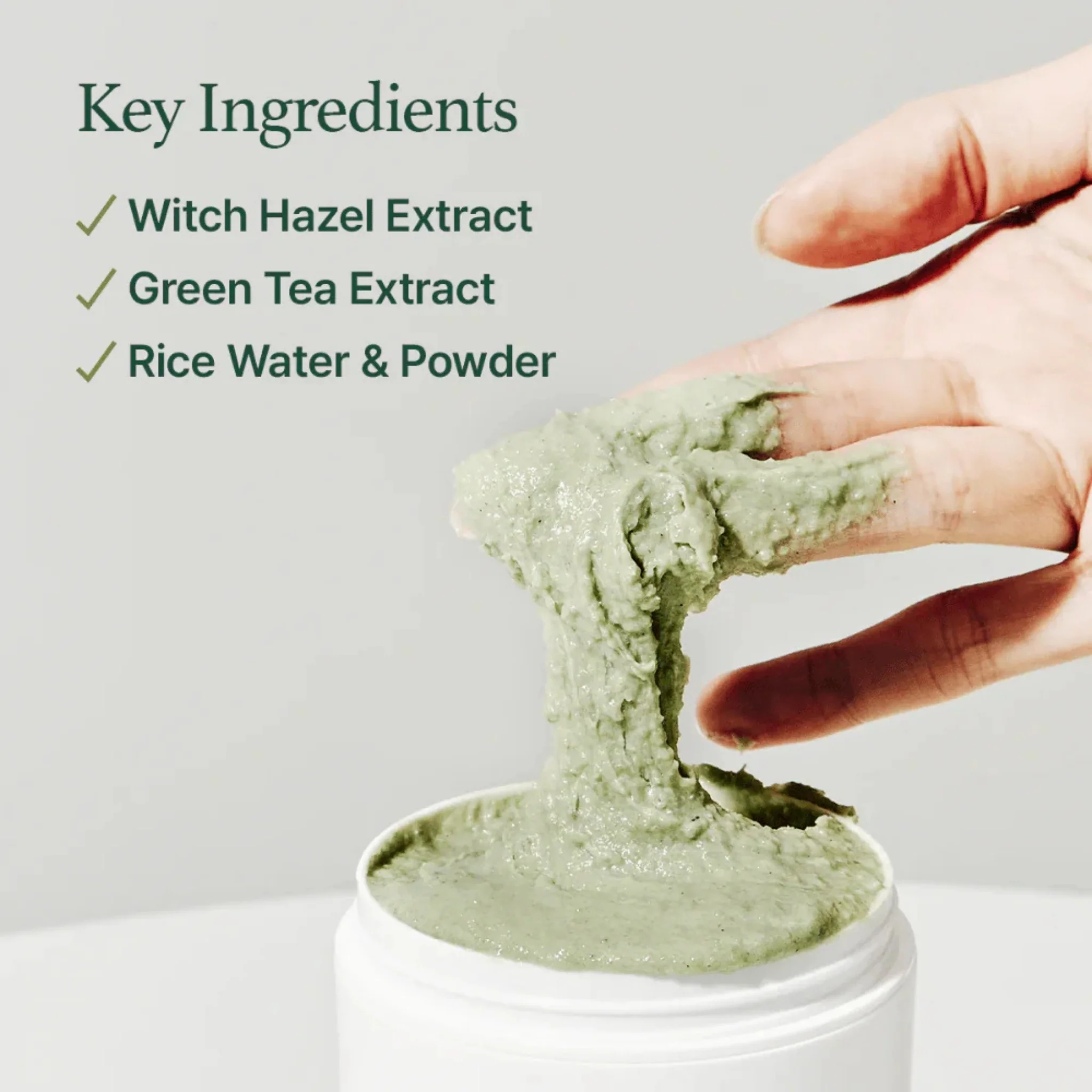 ARENCIA Fresh Green Rice Mochi Cleanser (120g) - Image 5