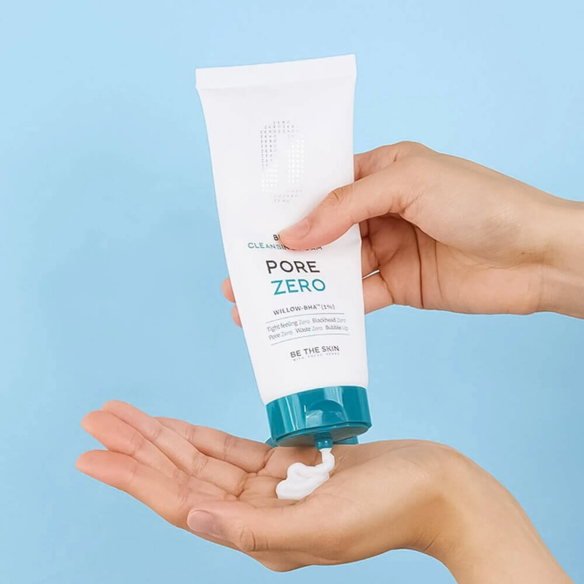 BE THE SKIN BHA+ PORE ZERO Cleansing Foam 150g - Image 2
