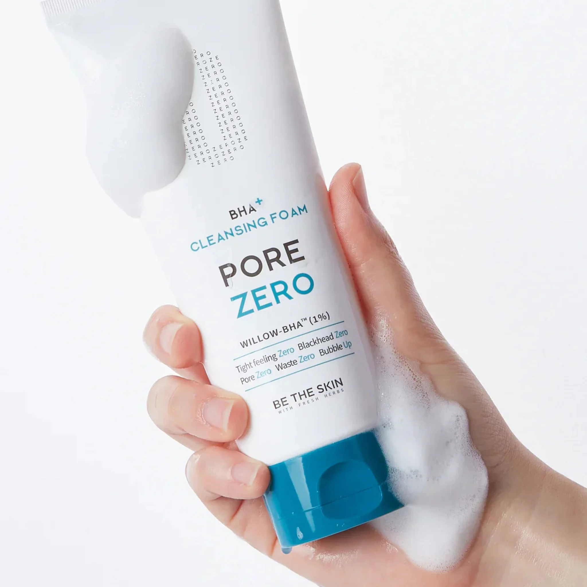 BE THE SKIN BHA+ PORE ZERO Cleansing Foam 150g - Image 3