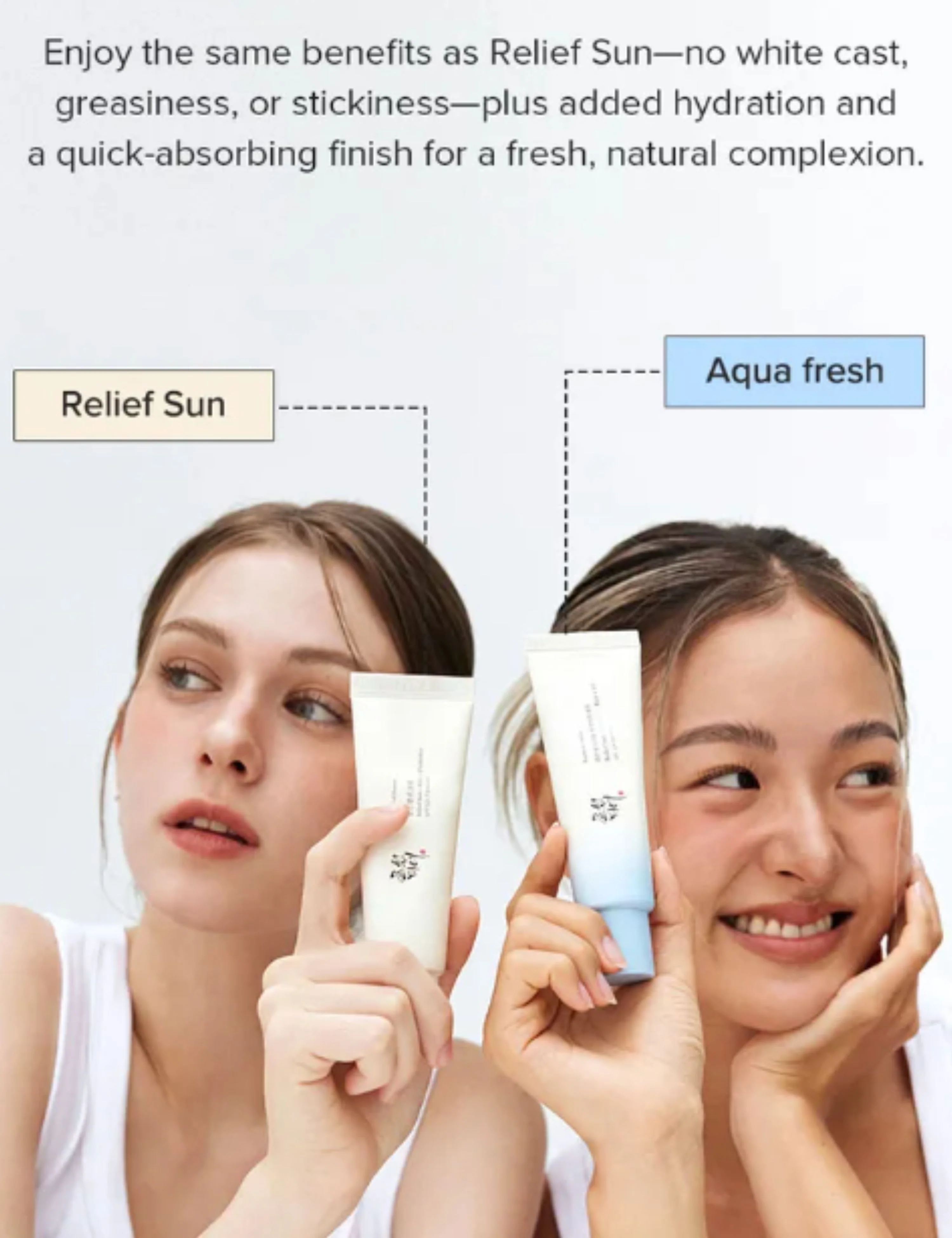 BEAUTY OF JOSEON Relief Sun Aqua Fresh Rice + B5 50ml SPF - Image 5