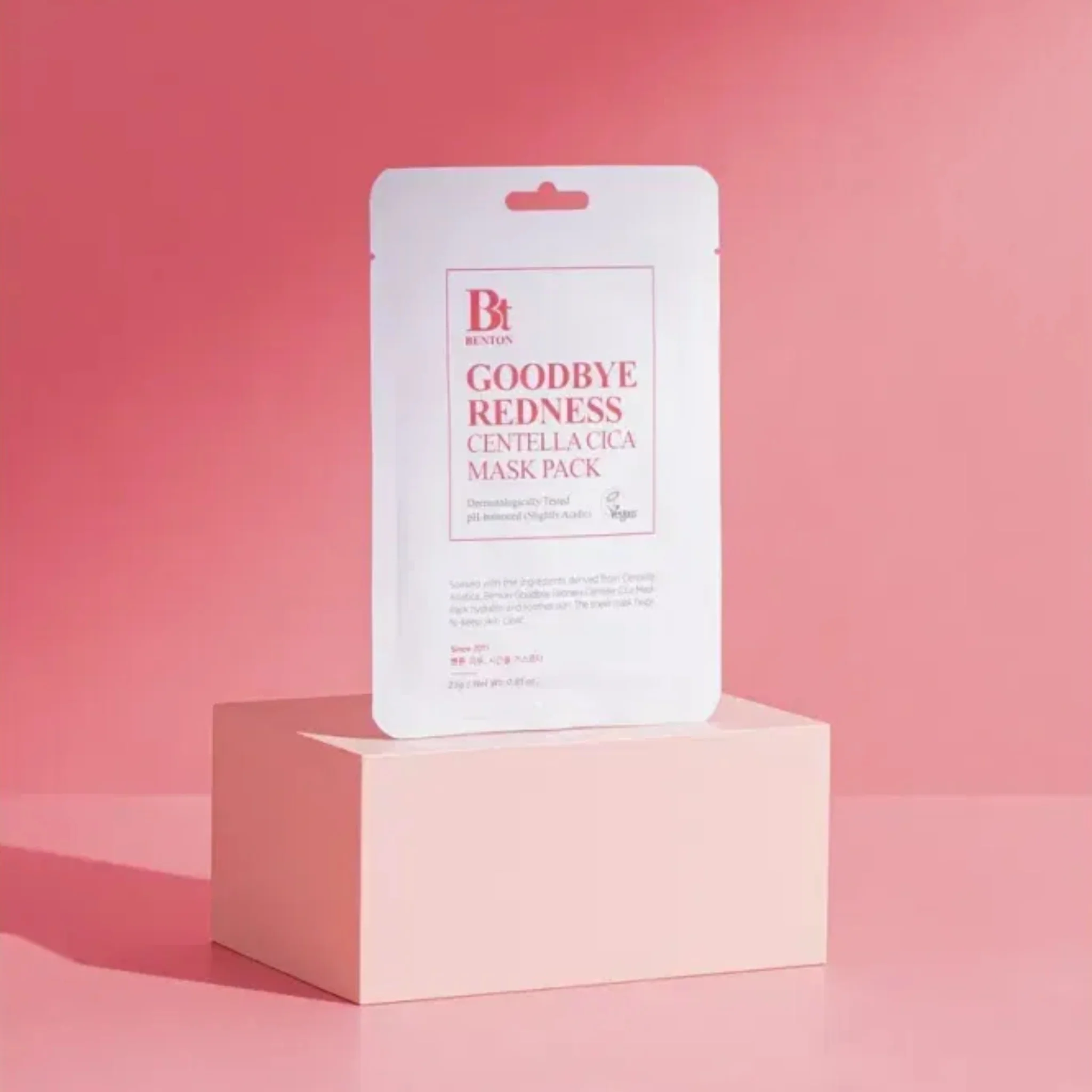 BENTON Goodbye Redness Centella One-Pack Sheet Mask (1 pc / 10 pcs) - Image 3