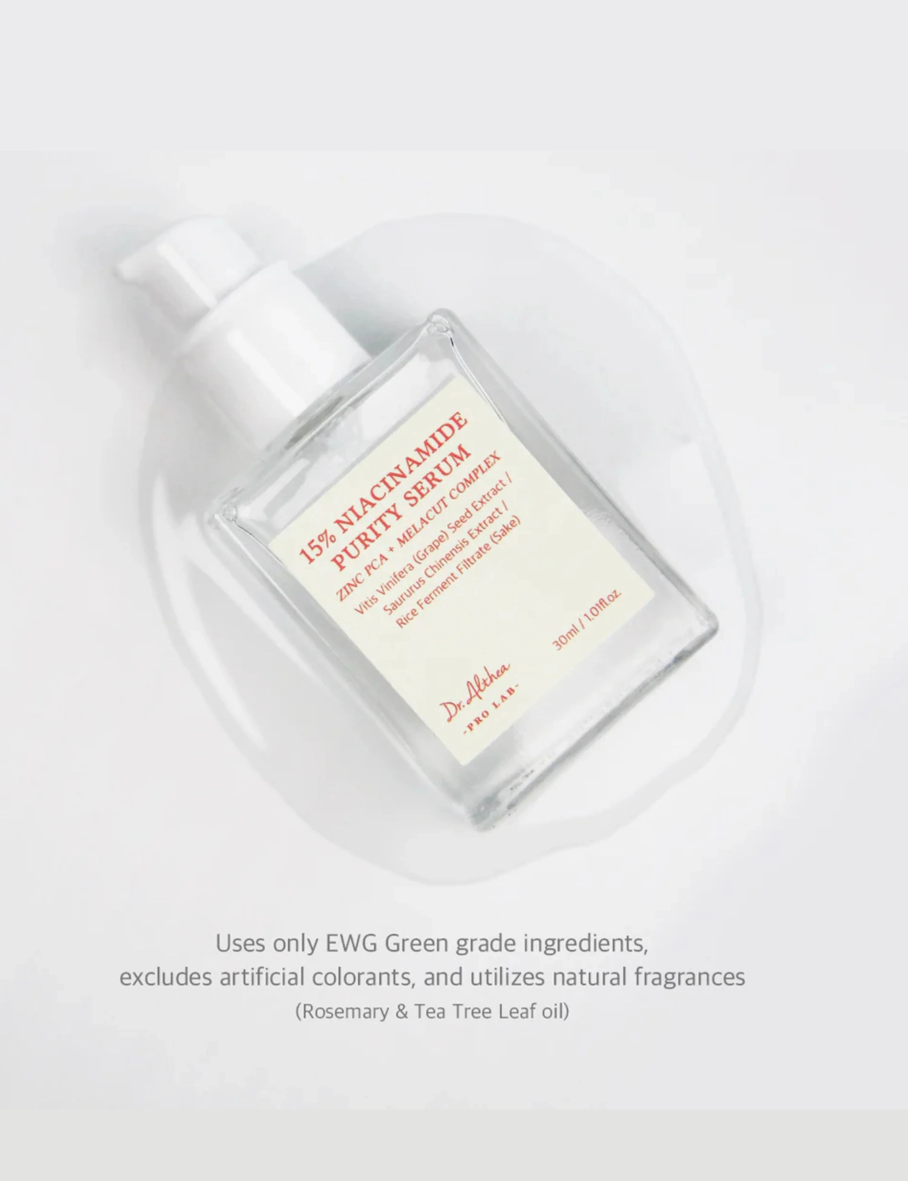 DR.ALTHEA 15% Niacinamide Purity Serum 30ml - Image 3