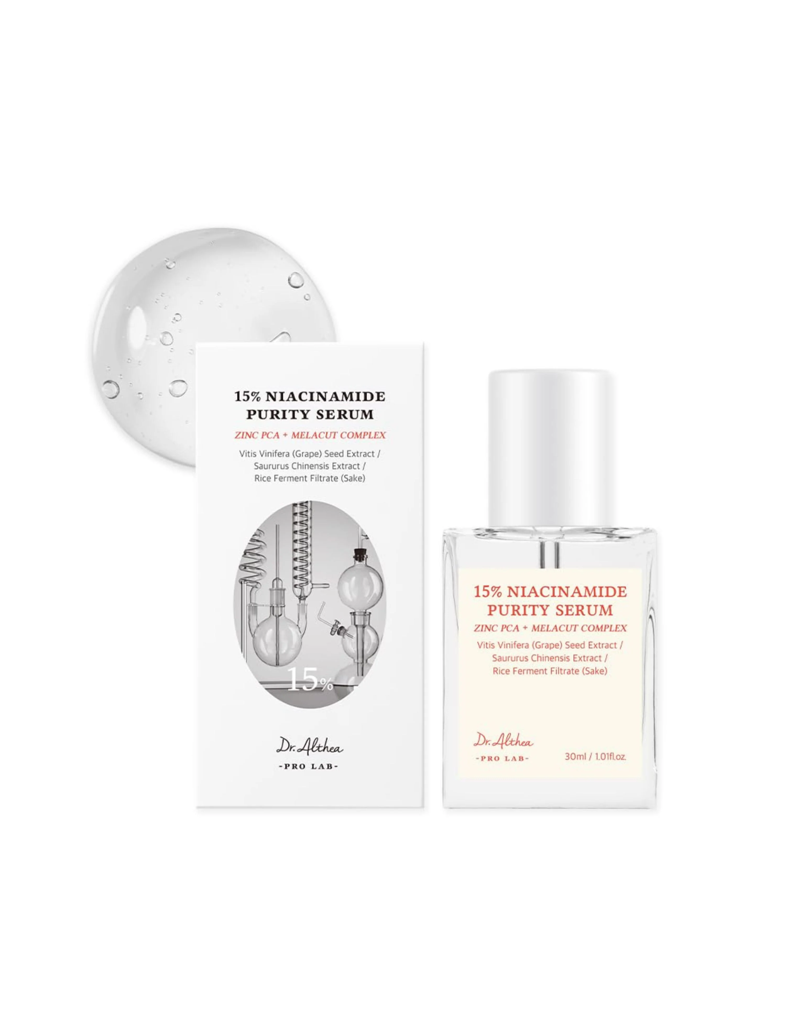 DR.ALTHEA 15% Niacinamide Purity Serum 30ml - Image 5