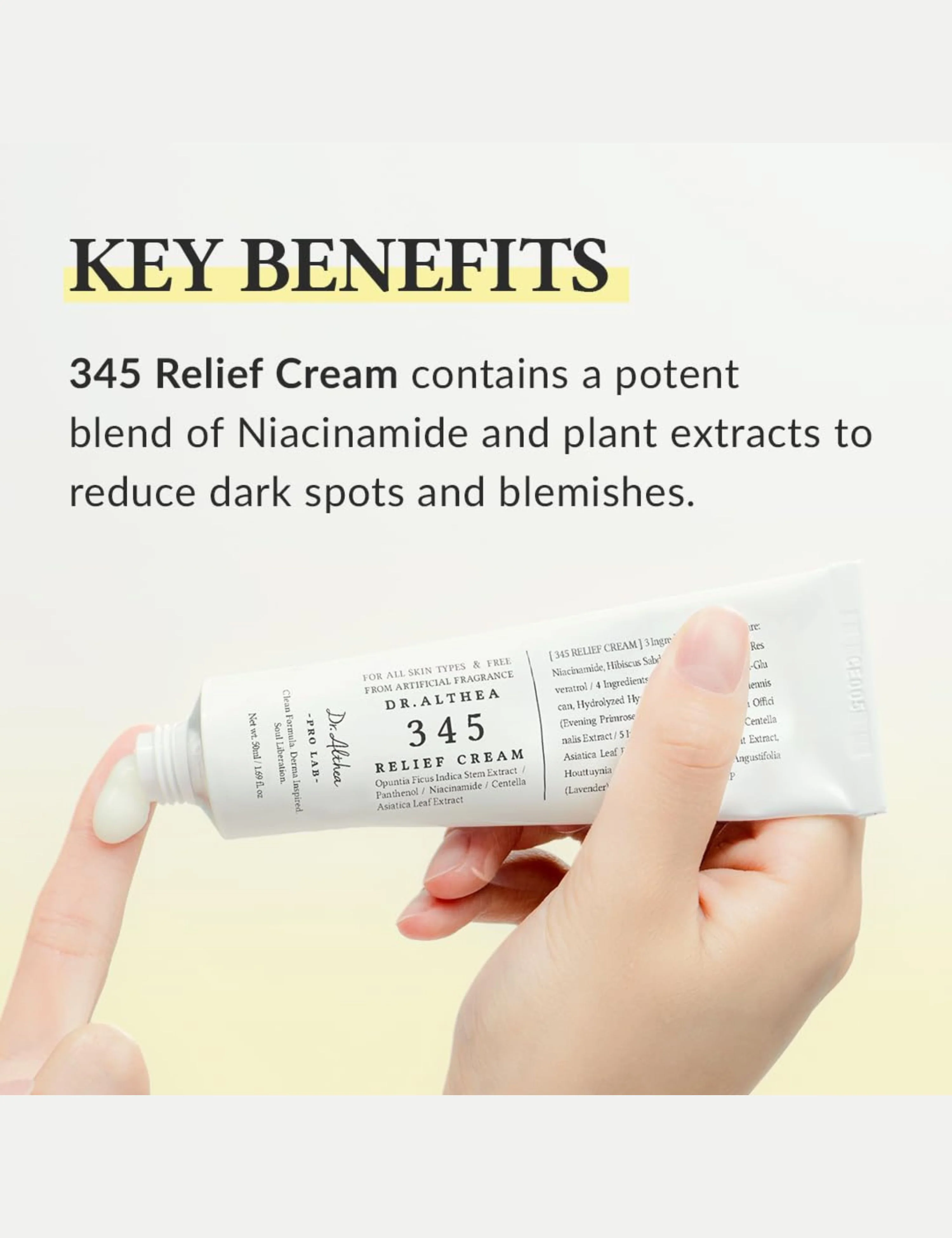 DR.ALTHEA 345 Relief Cream 50ml - Image 4