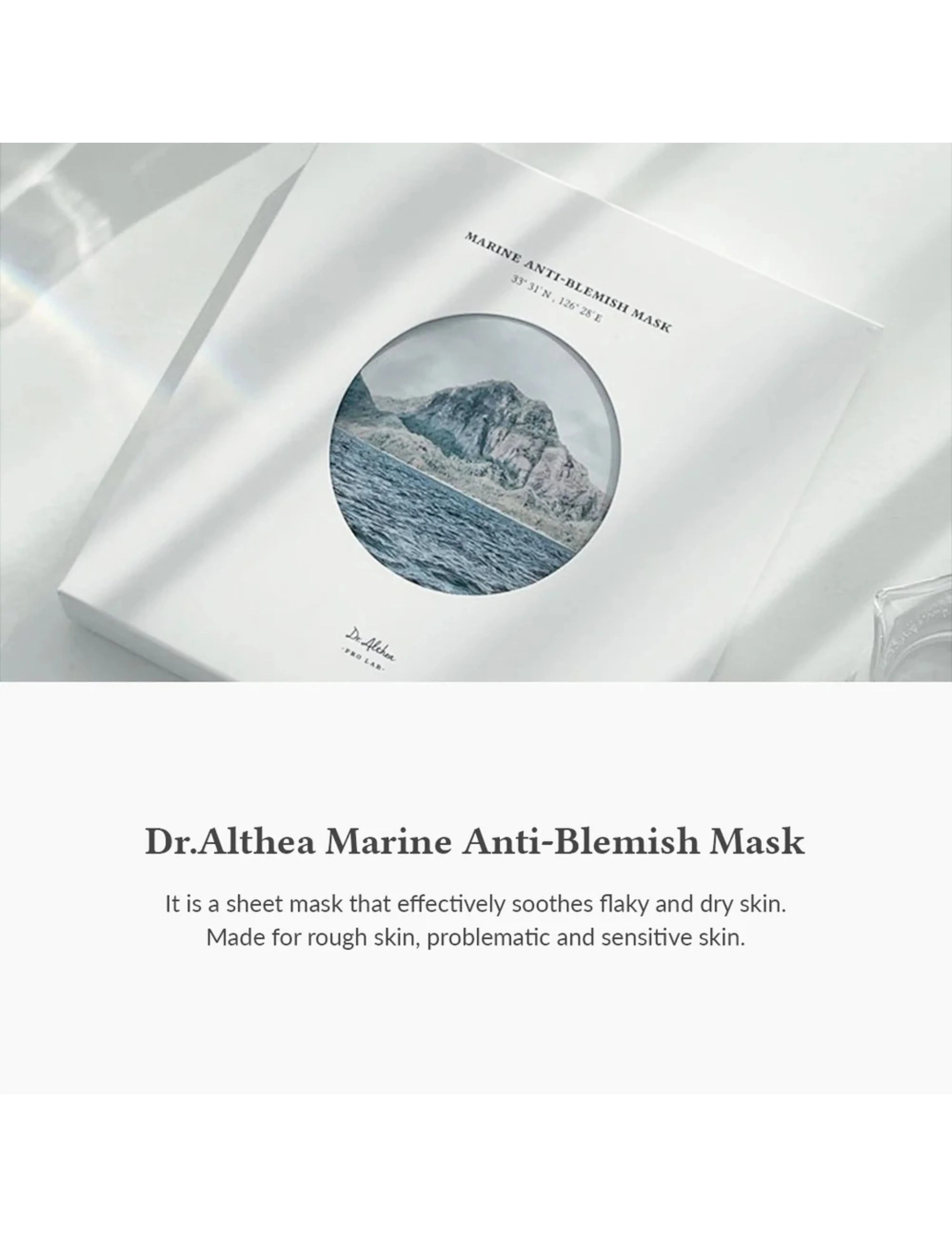 DR.ALTHEA Marine Anti-Blemish Mask Sheet (1 pc) - Image 5