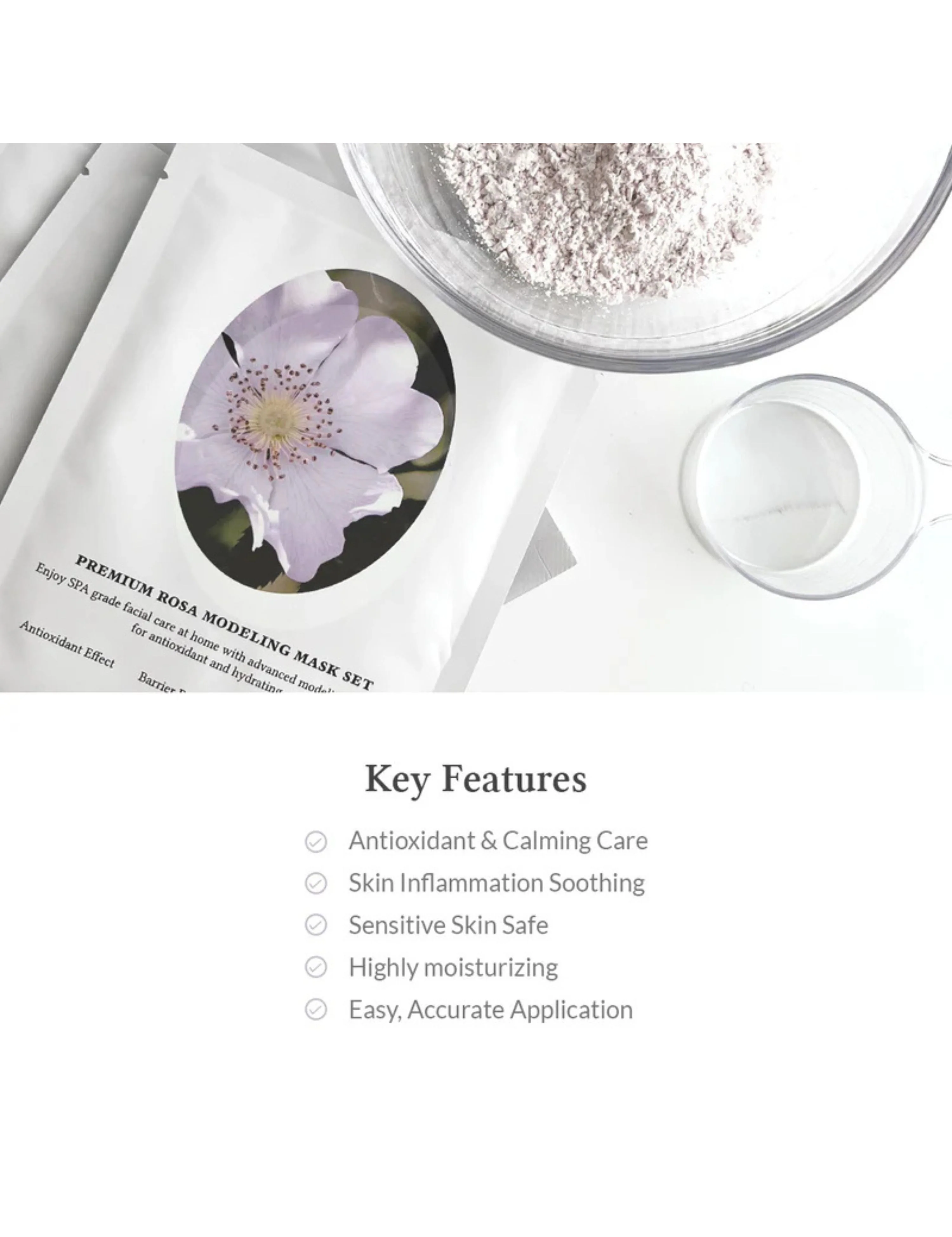 DR.ALTHEA Premium Rosa Modeling Mask Set (25g*5EA) - Image 3