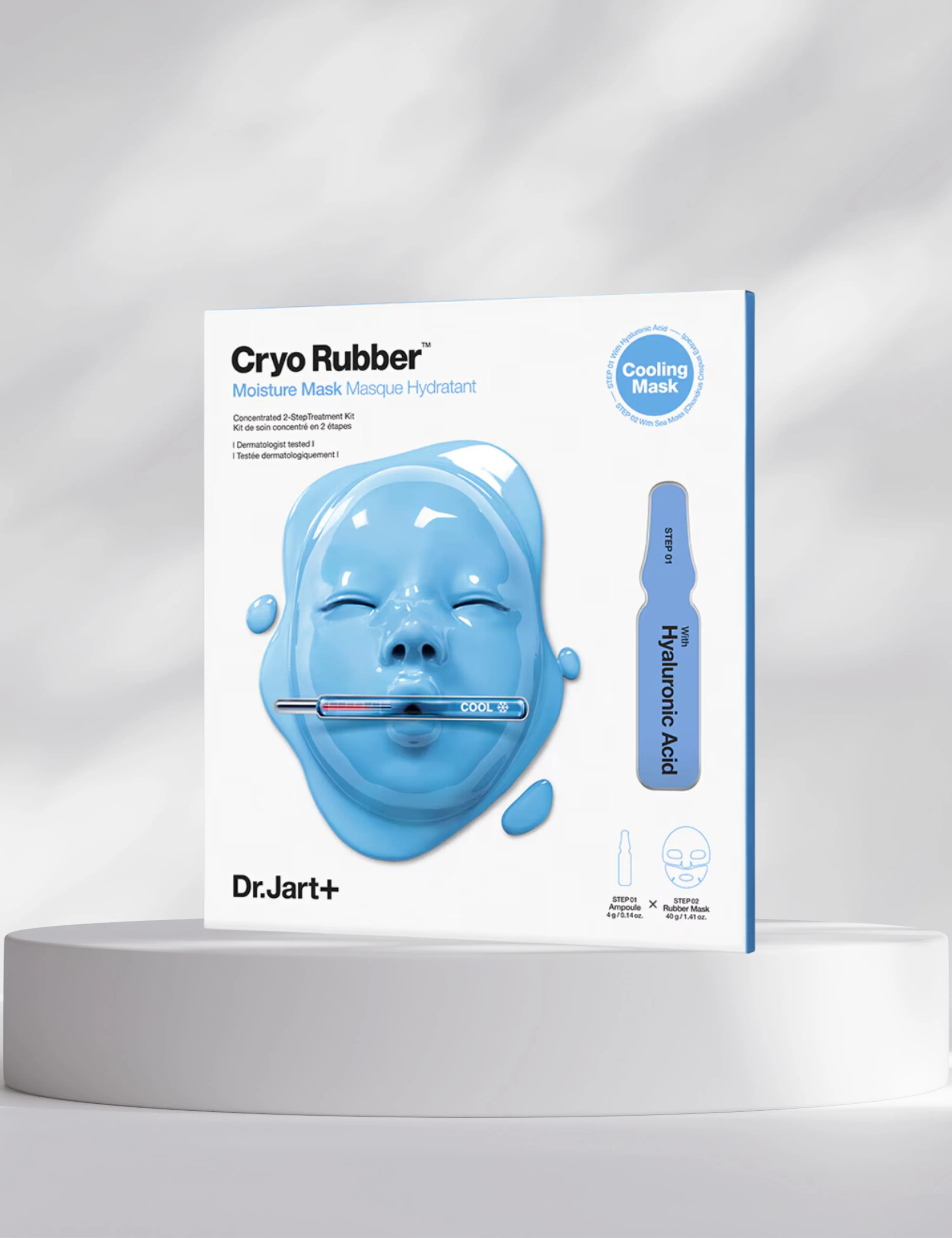 Dr Jart+ Cryo Rubber with Moisturising Hyaluronic Acid Sheet Mask