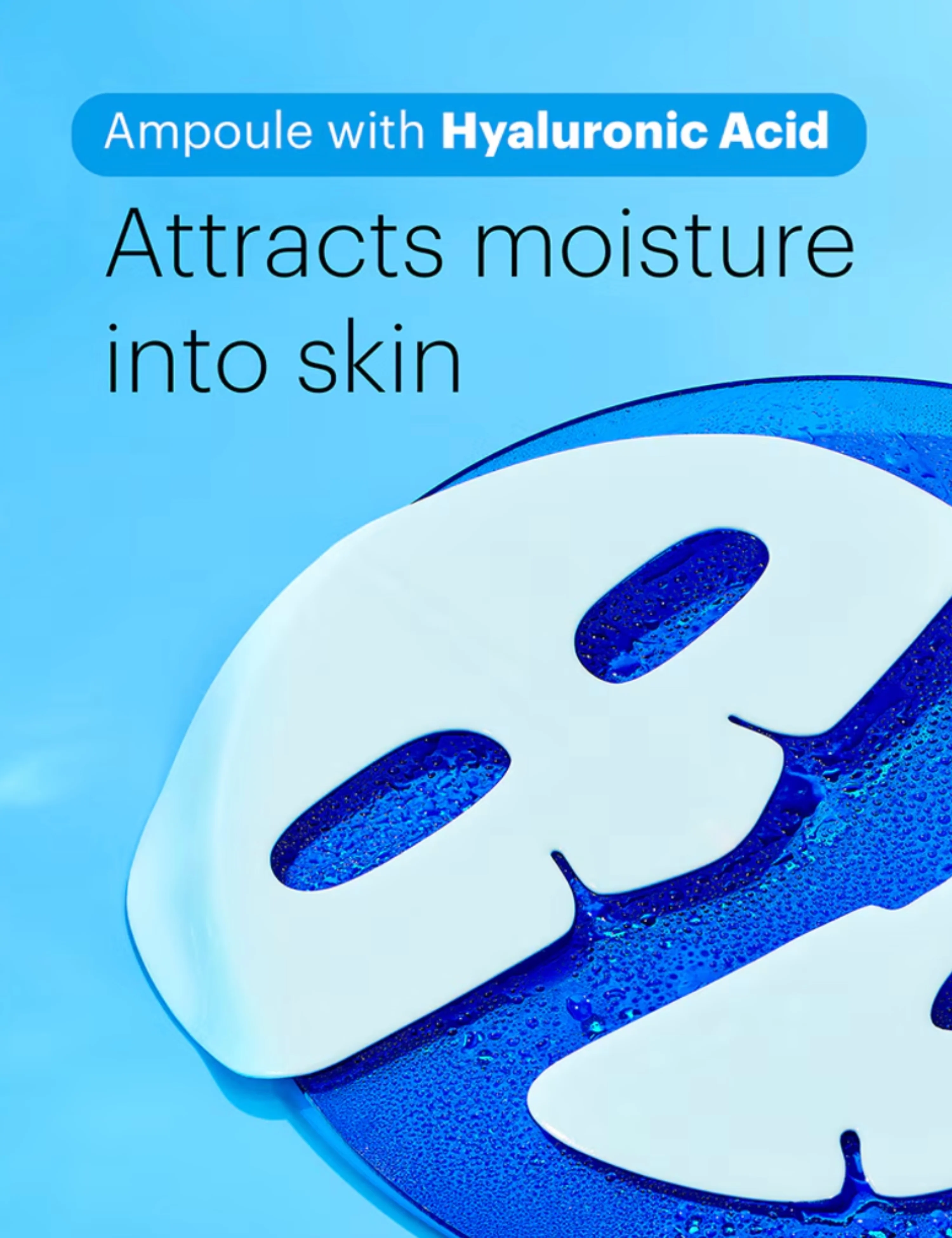 Dr Jart+ Cryo Rubber with Moisturising Hyaluronic Acid Sheet Mask - Image 2
