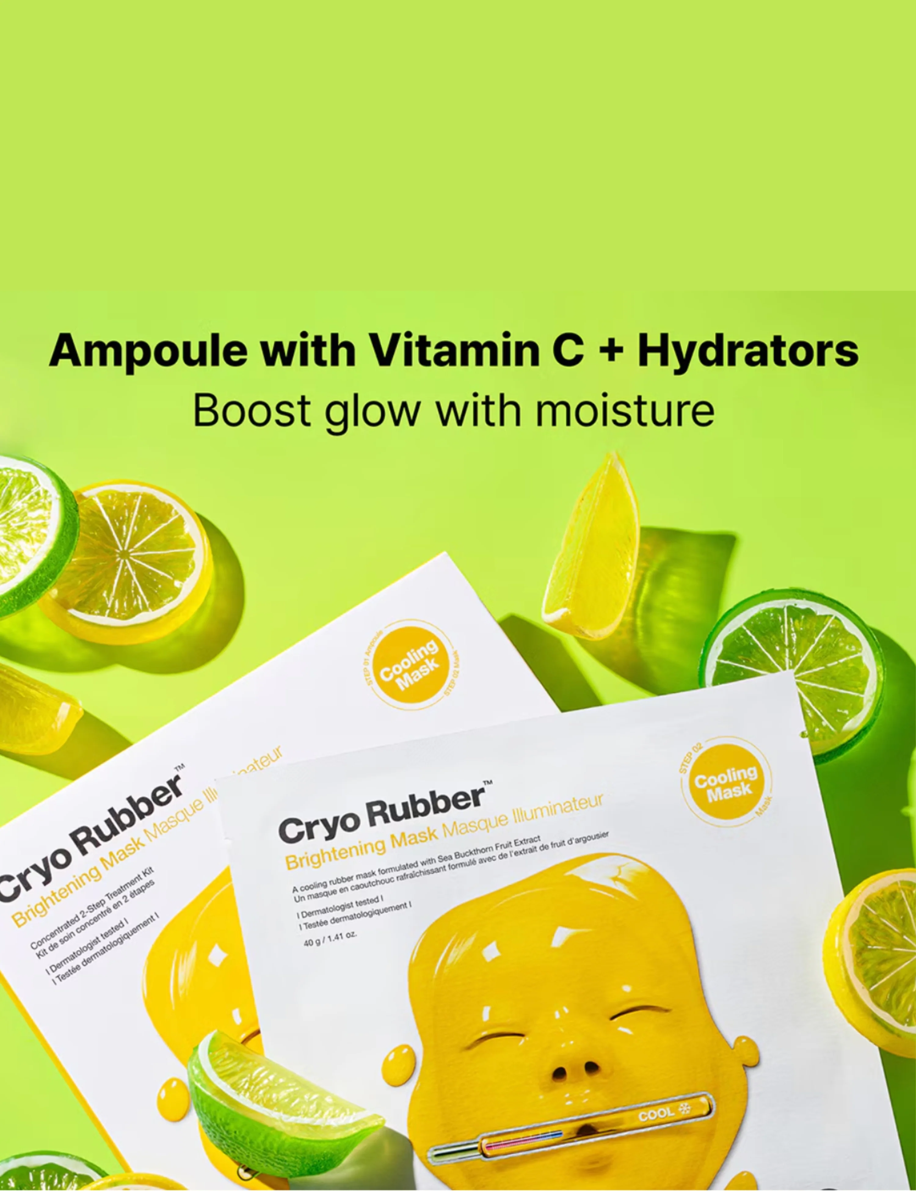 Dr Jart+ Cryo Rubber with soothing Brightening Vitamin C - Image 3