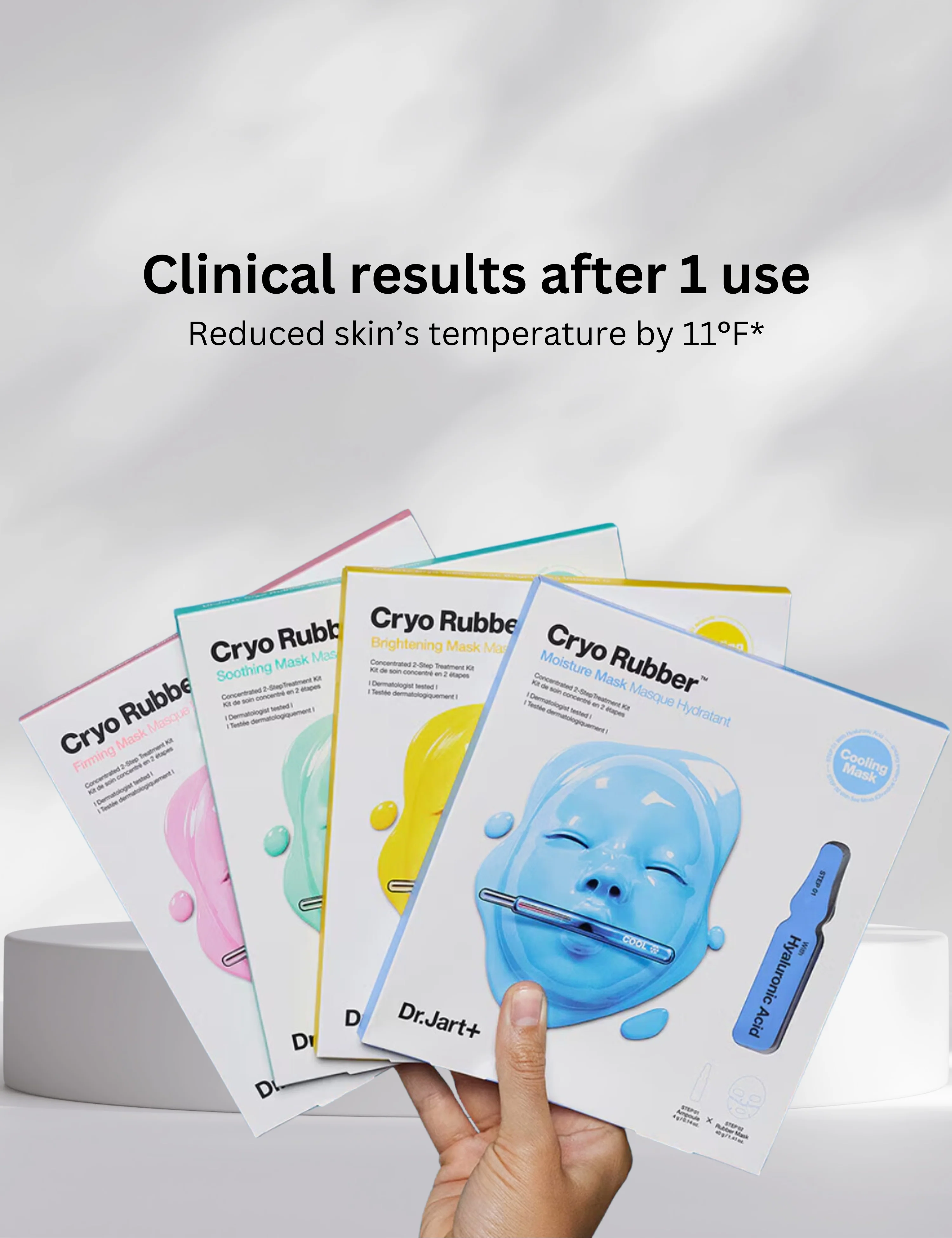 Dr Jart+ Cryo Rubber with Soothing Allantoin Sheet Mask - Image 2