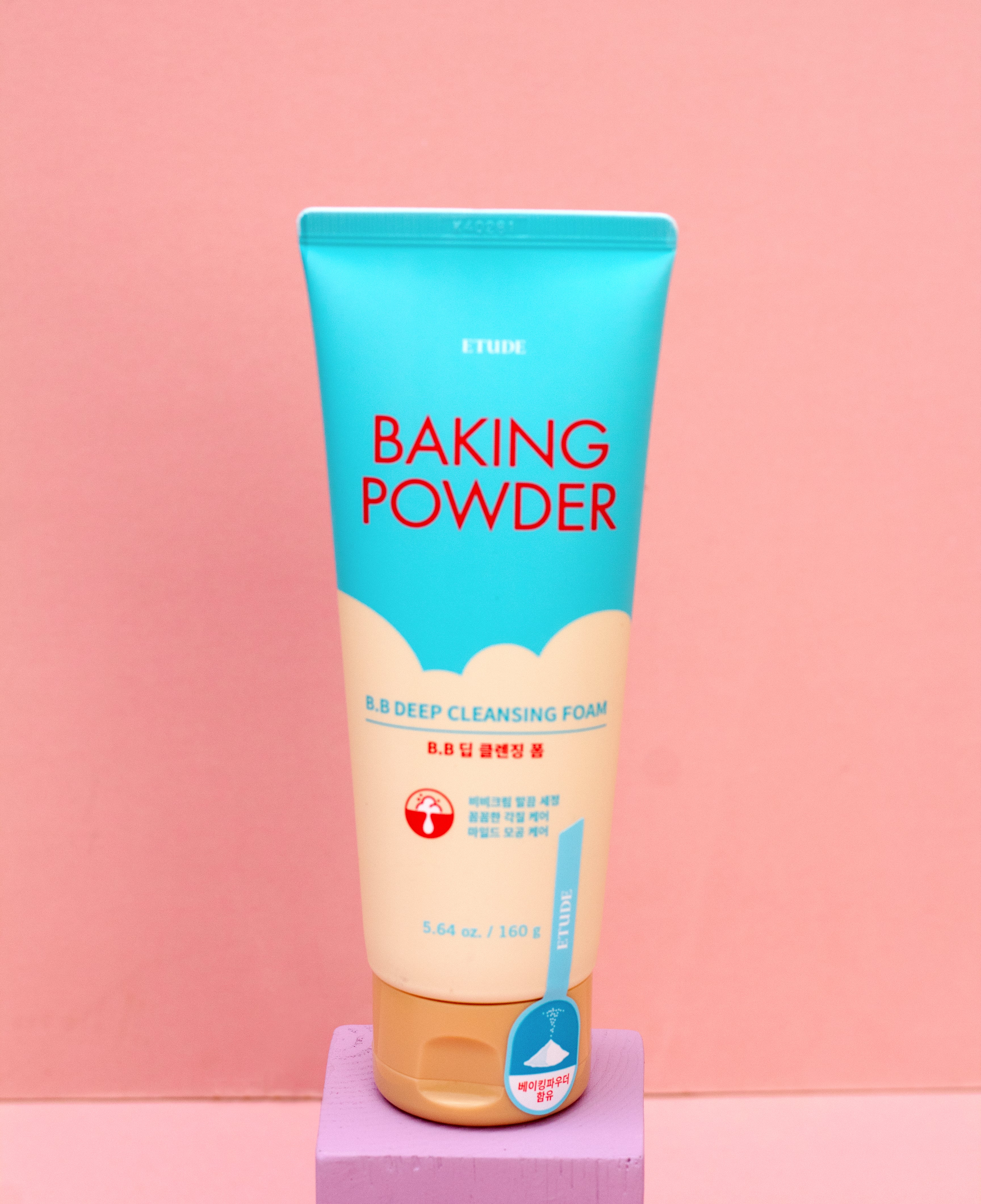 Etude House Baking Powder Pore Cleansing Foam 50ml / 160ml - Image 2