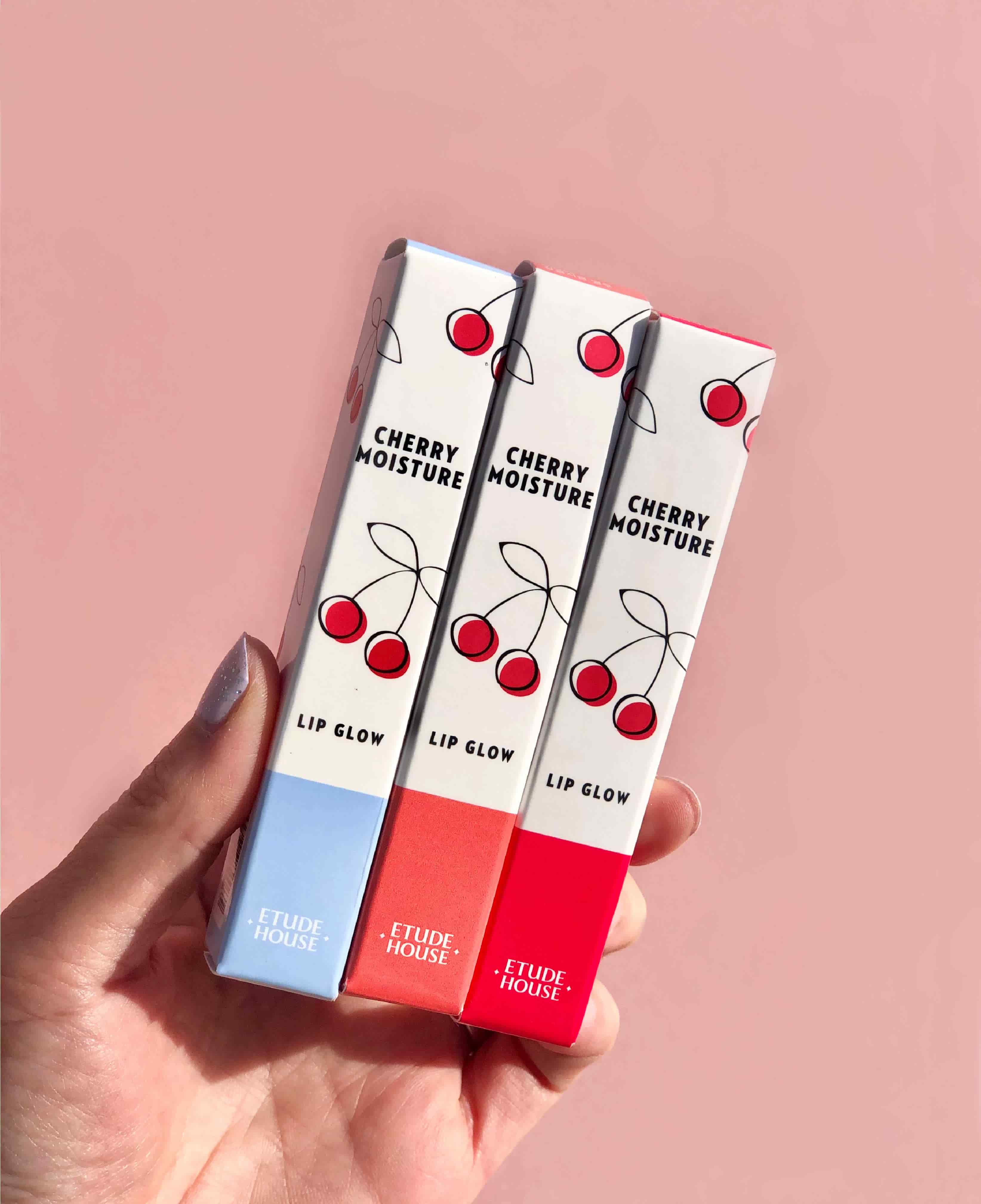 Etude House Cherry Moisture Lip Glow - Image 4