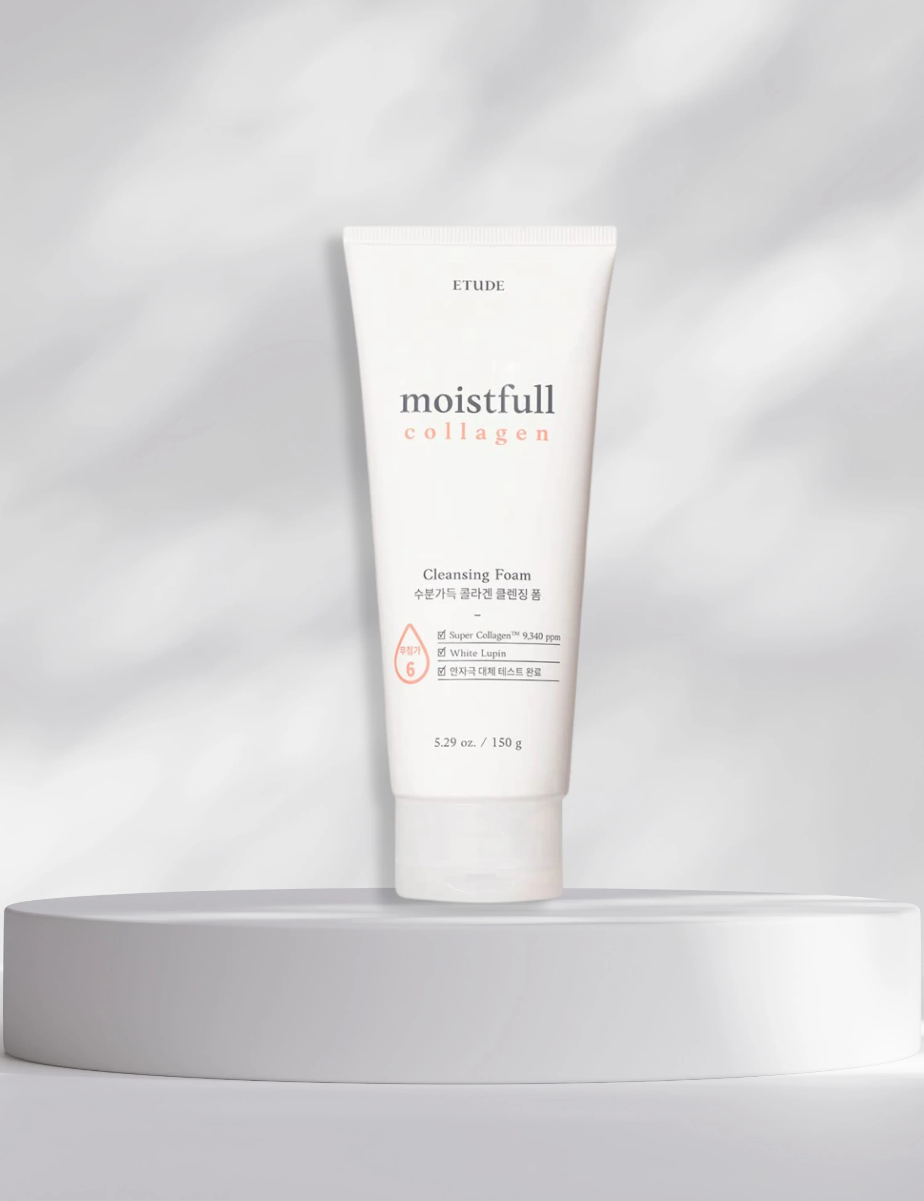 ETUDE Moistfull Collagen Cleansing Foam 150g - Image 4