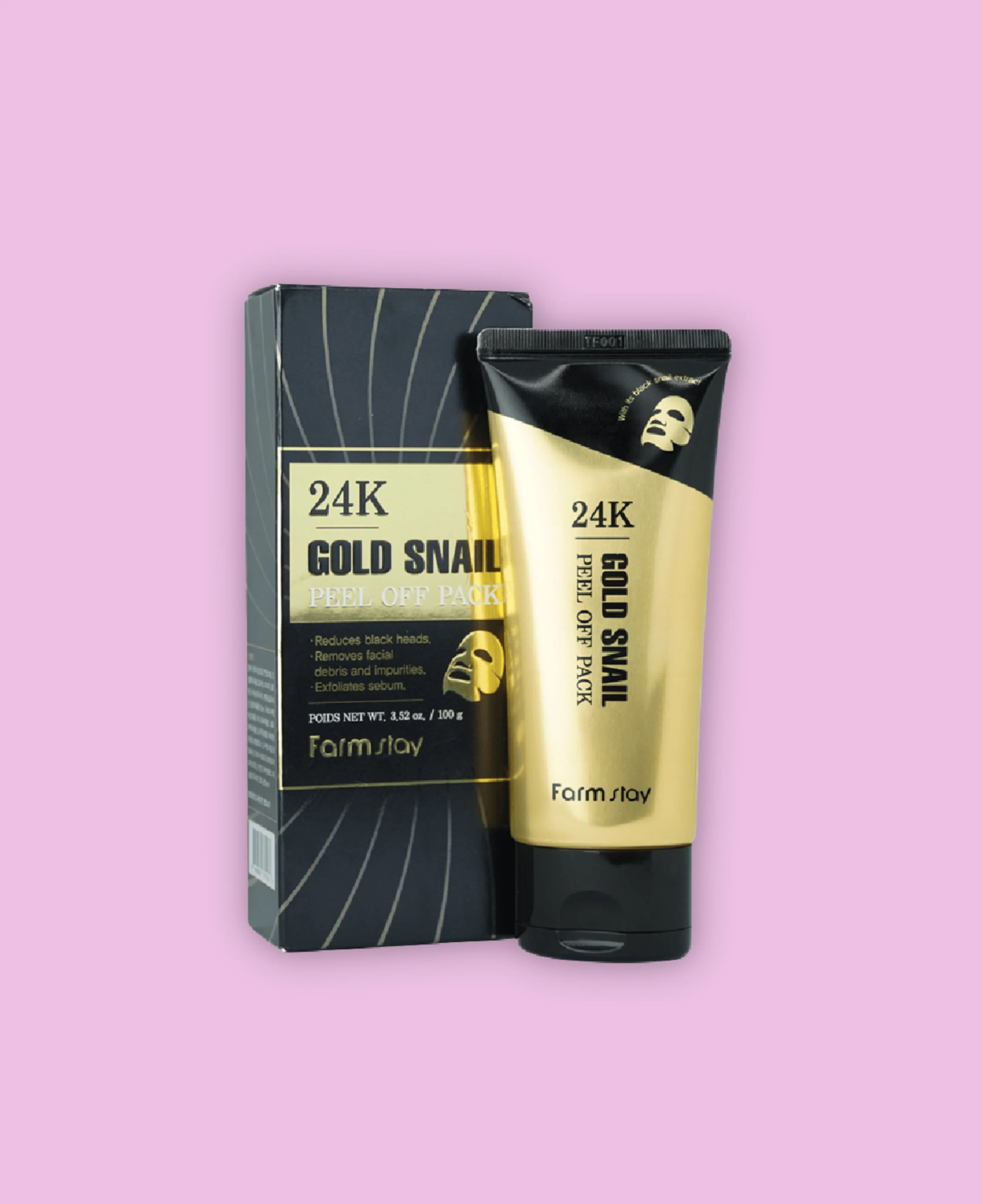 FARM STAY 24k Gold Snail Peel Off Pack