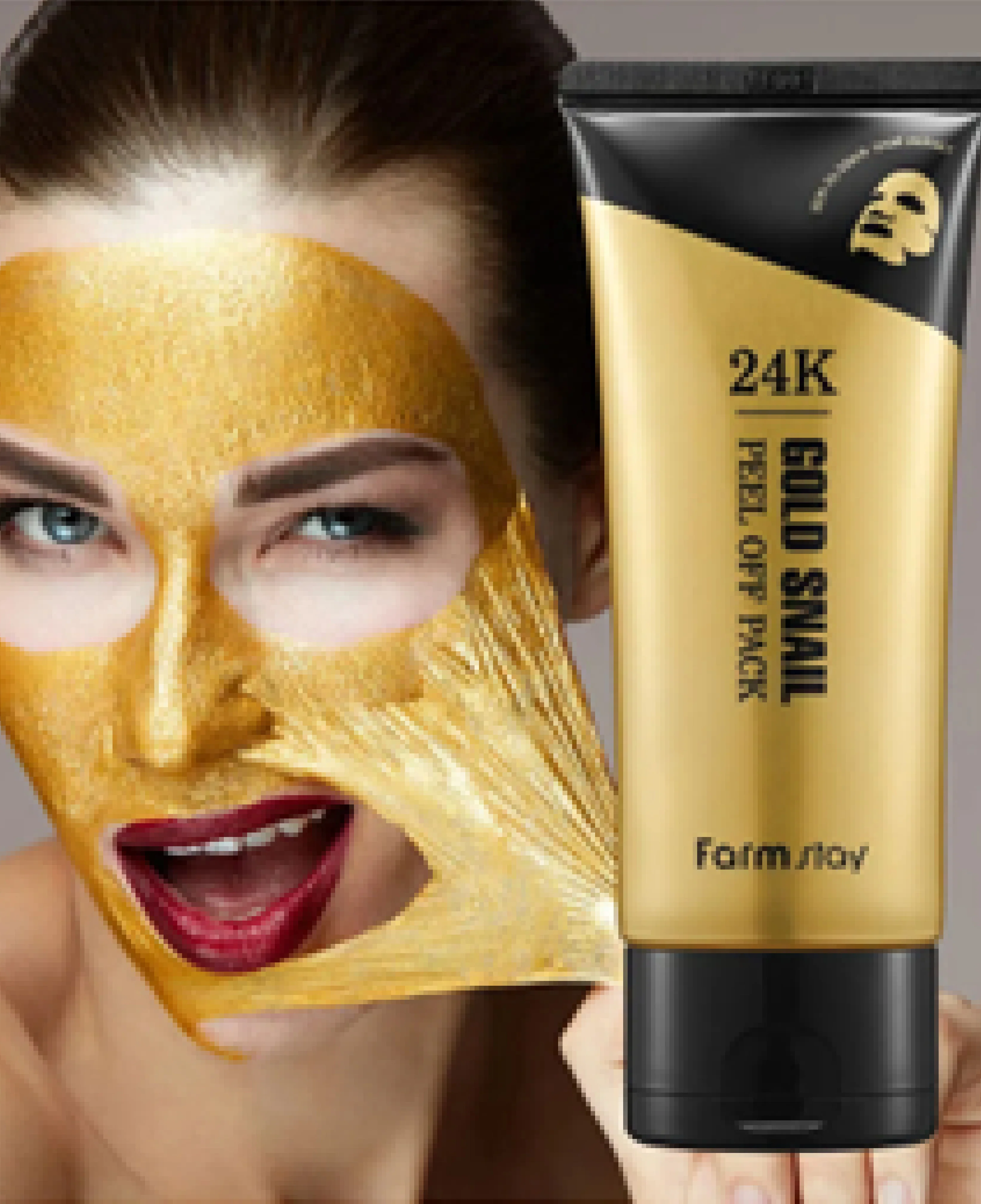 FARM STAY 24k Gold Snail Peel Off Pack - Image 2