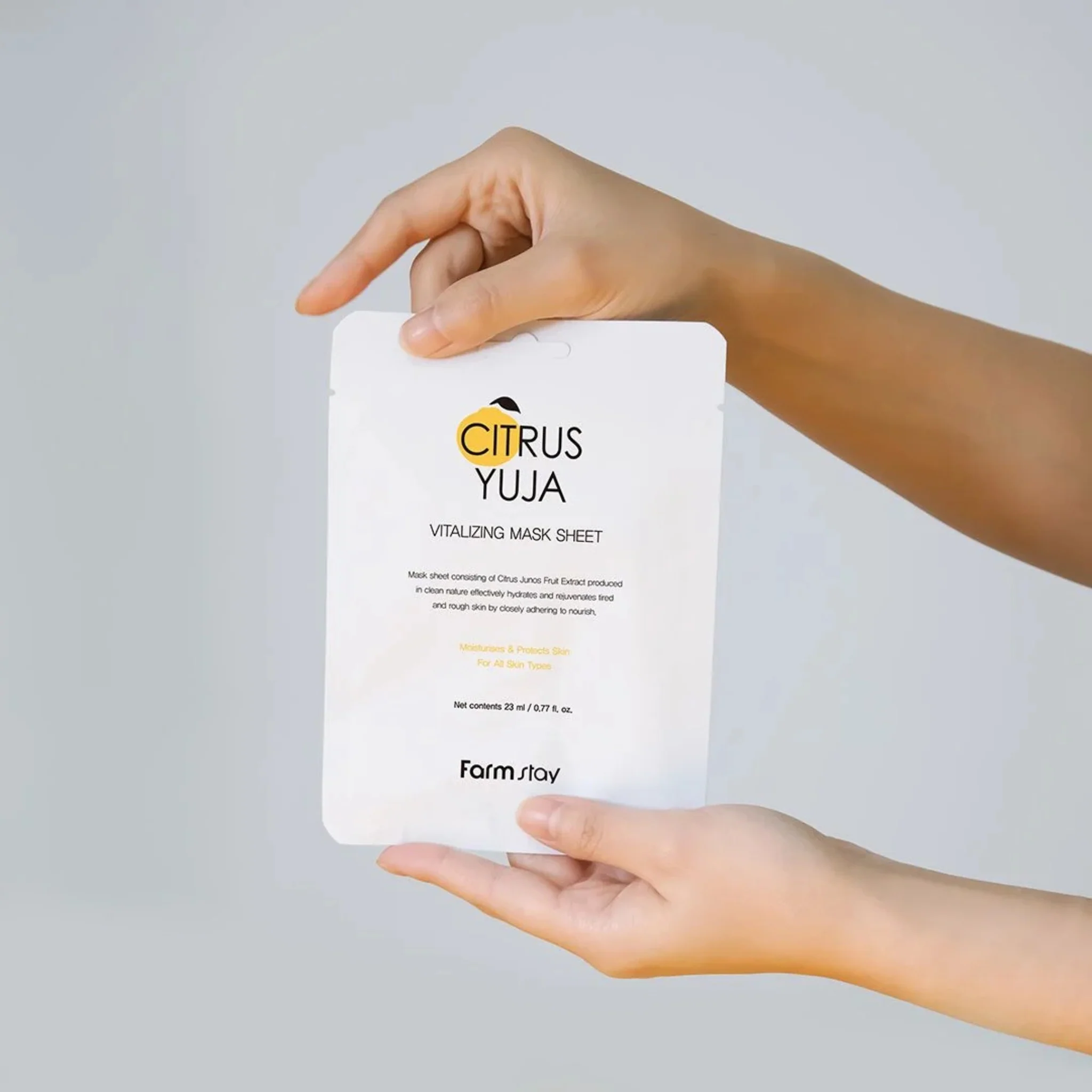 FARM STAY Citrus Yuja Vitalising Sheet Mask - Image 4