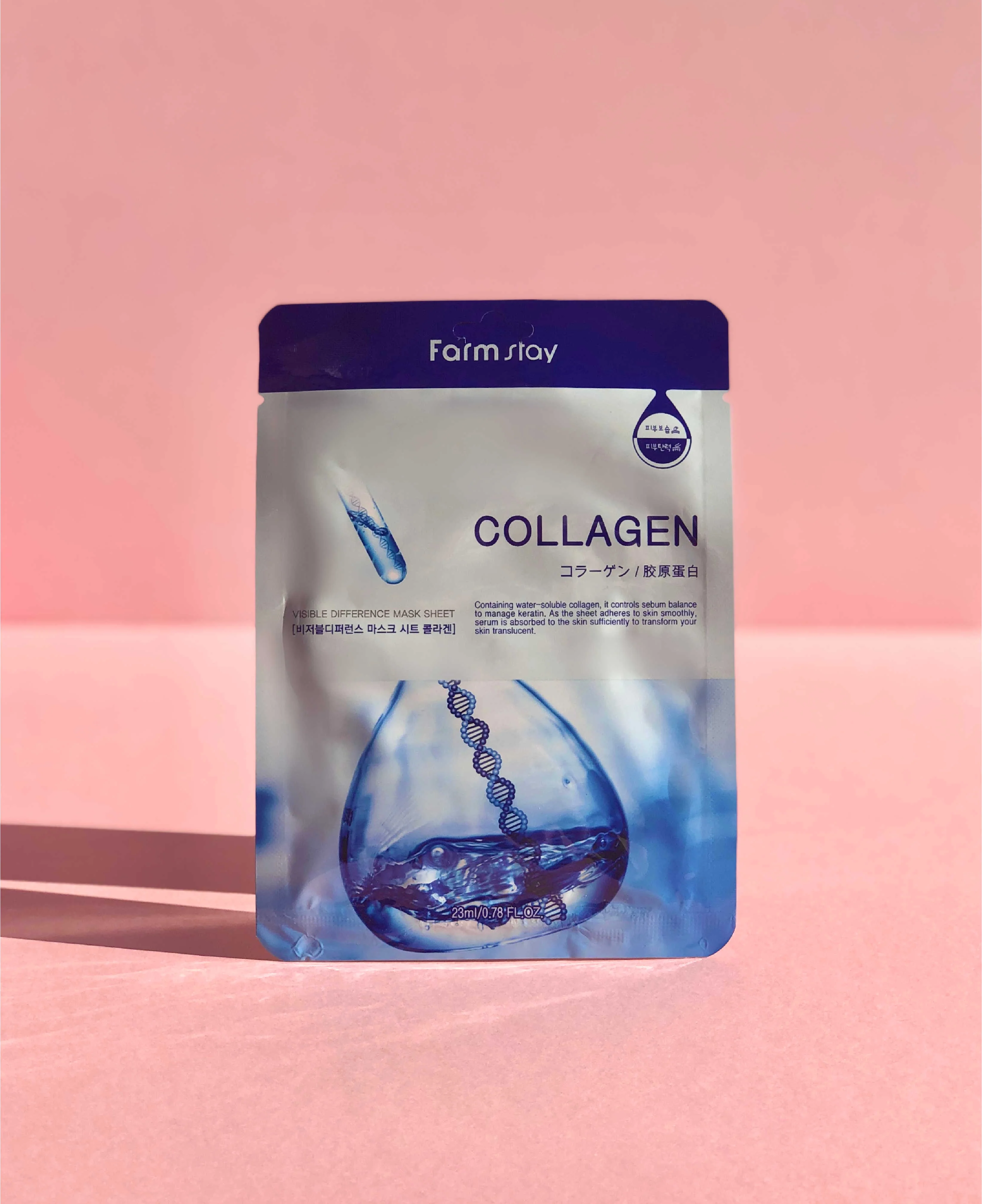 FARM STAY Collagen Essence Sheet Mask - Image 5