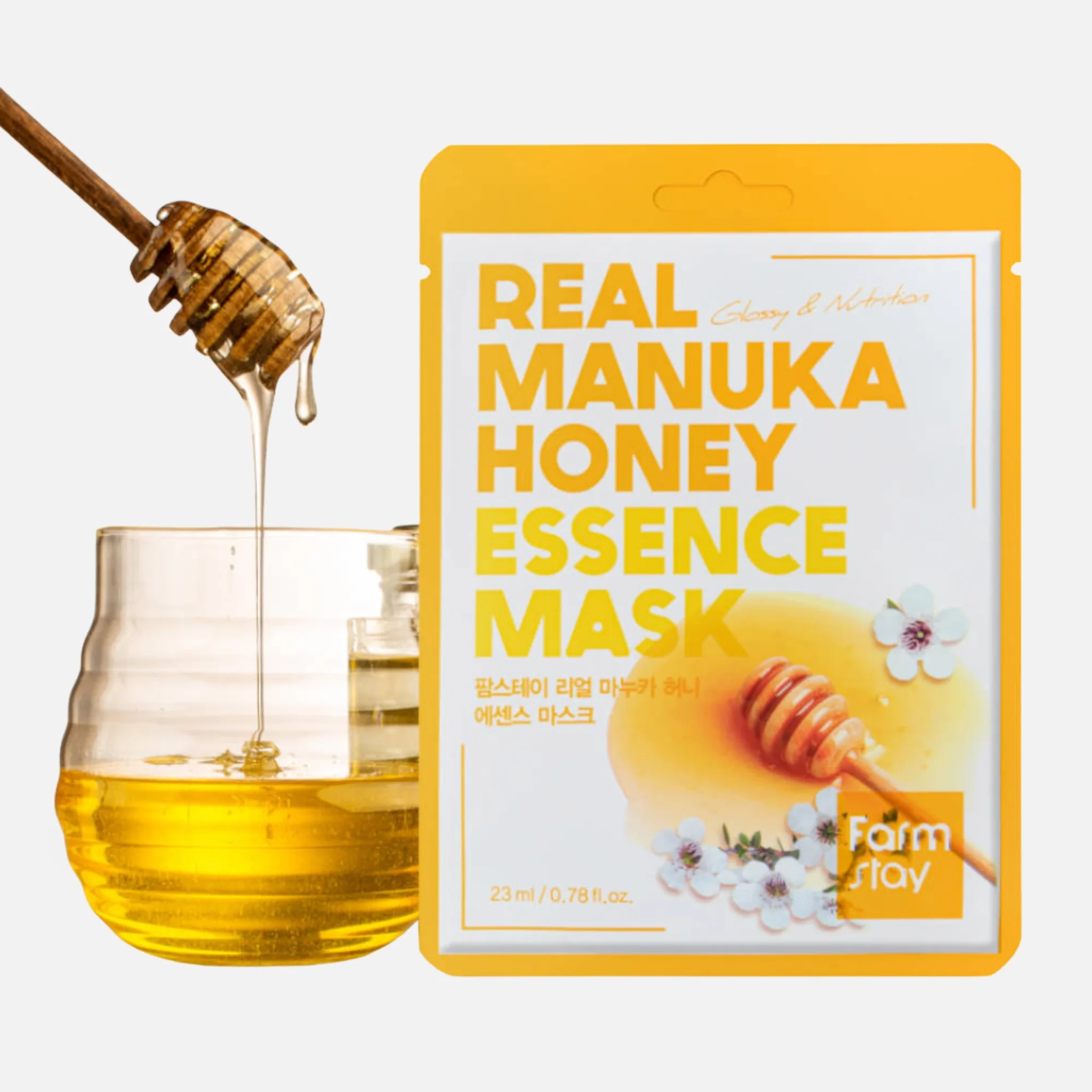 FARM STAY Manuka Honey Essence Sheet Mask - Image 2