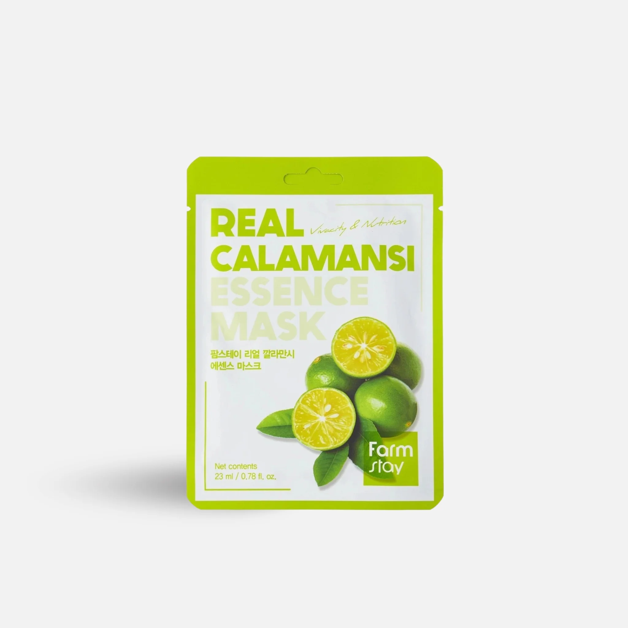FARM STAY Real Calamansi Essence Mask Sheet
