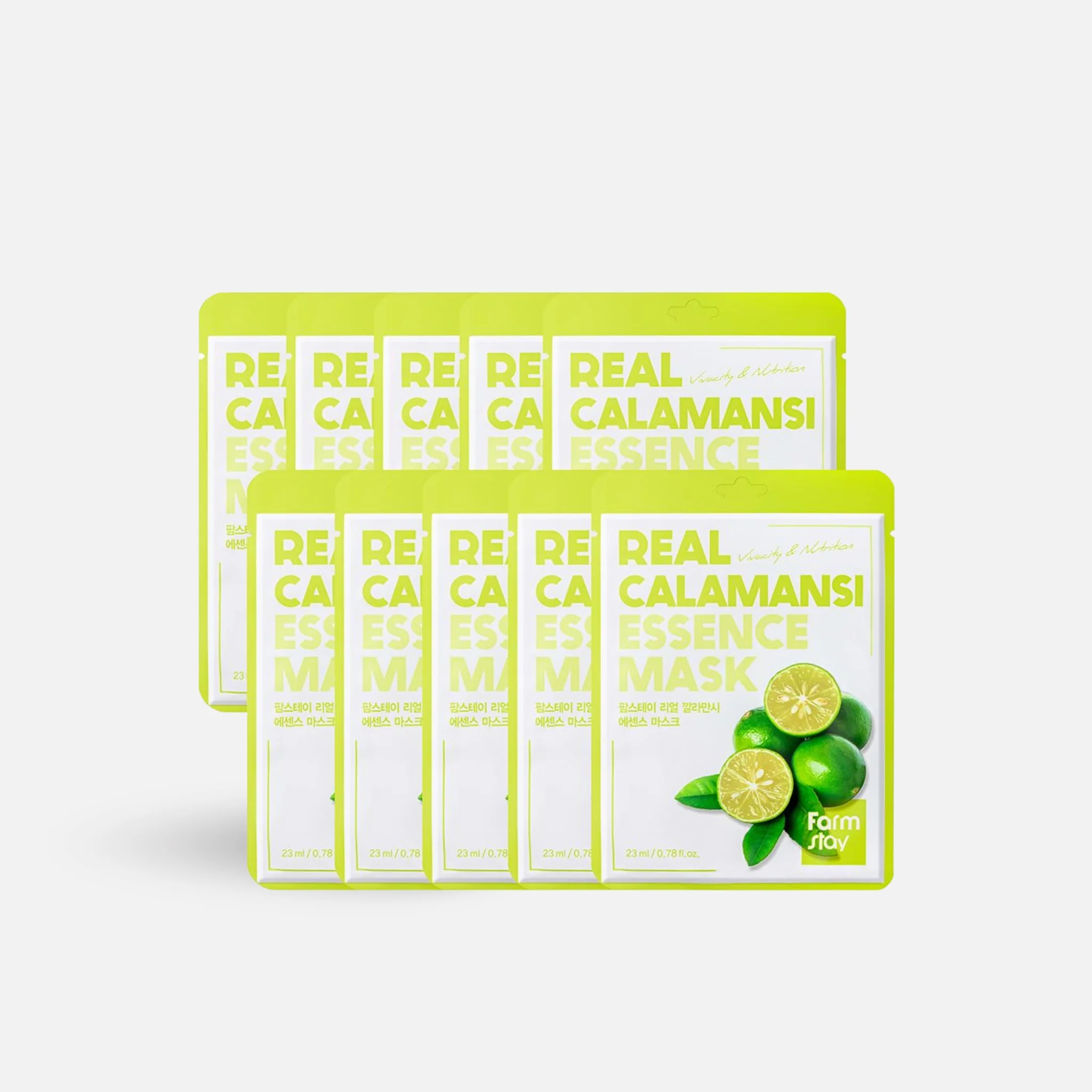 FARM STAY Real Calamansi Essence Mask Sheet - Image 2
