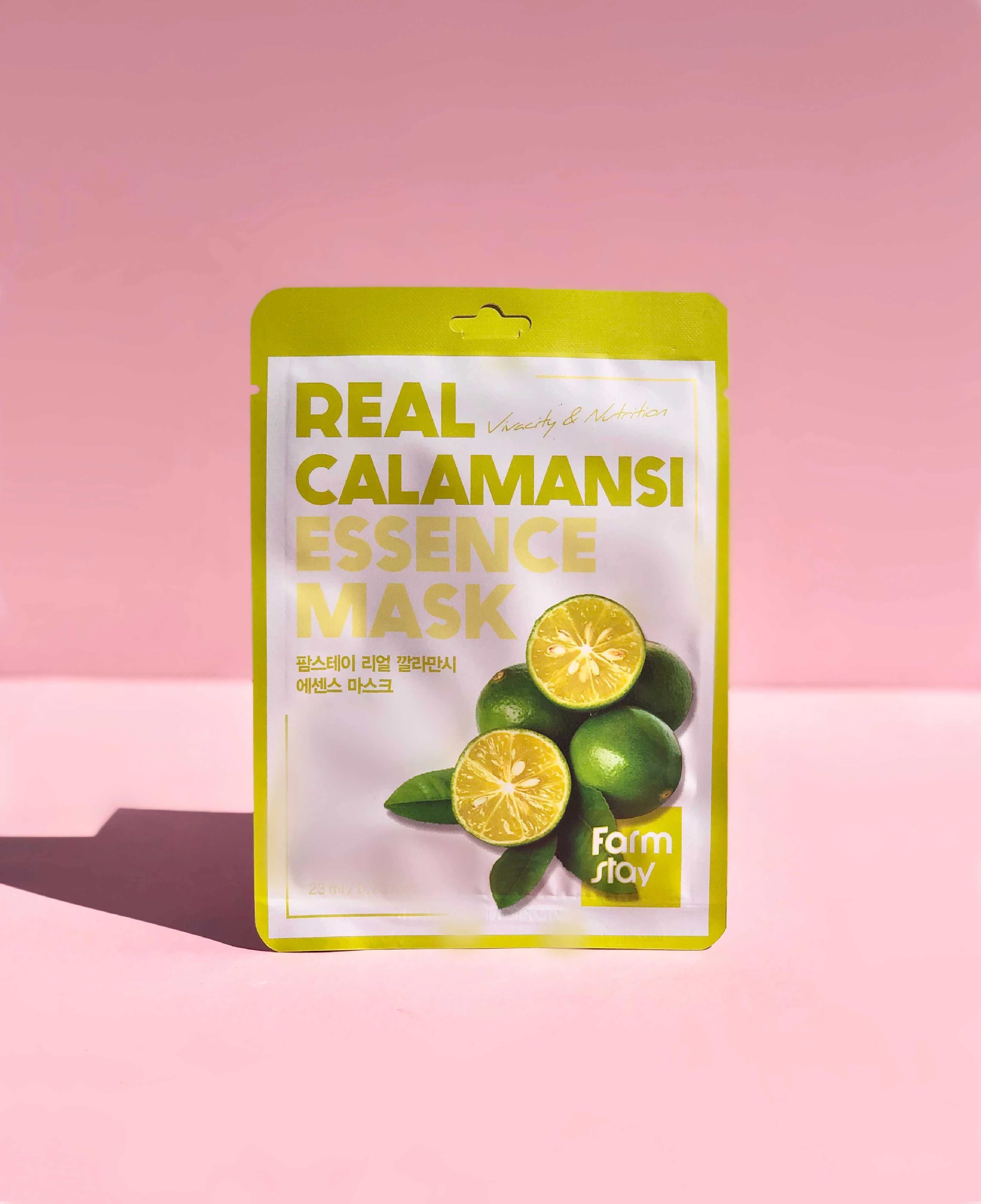 FARM STAY Real Calamansi Essence Mask Sheet - Image 5