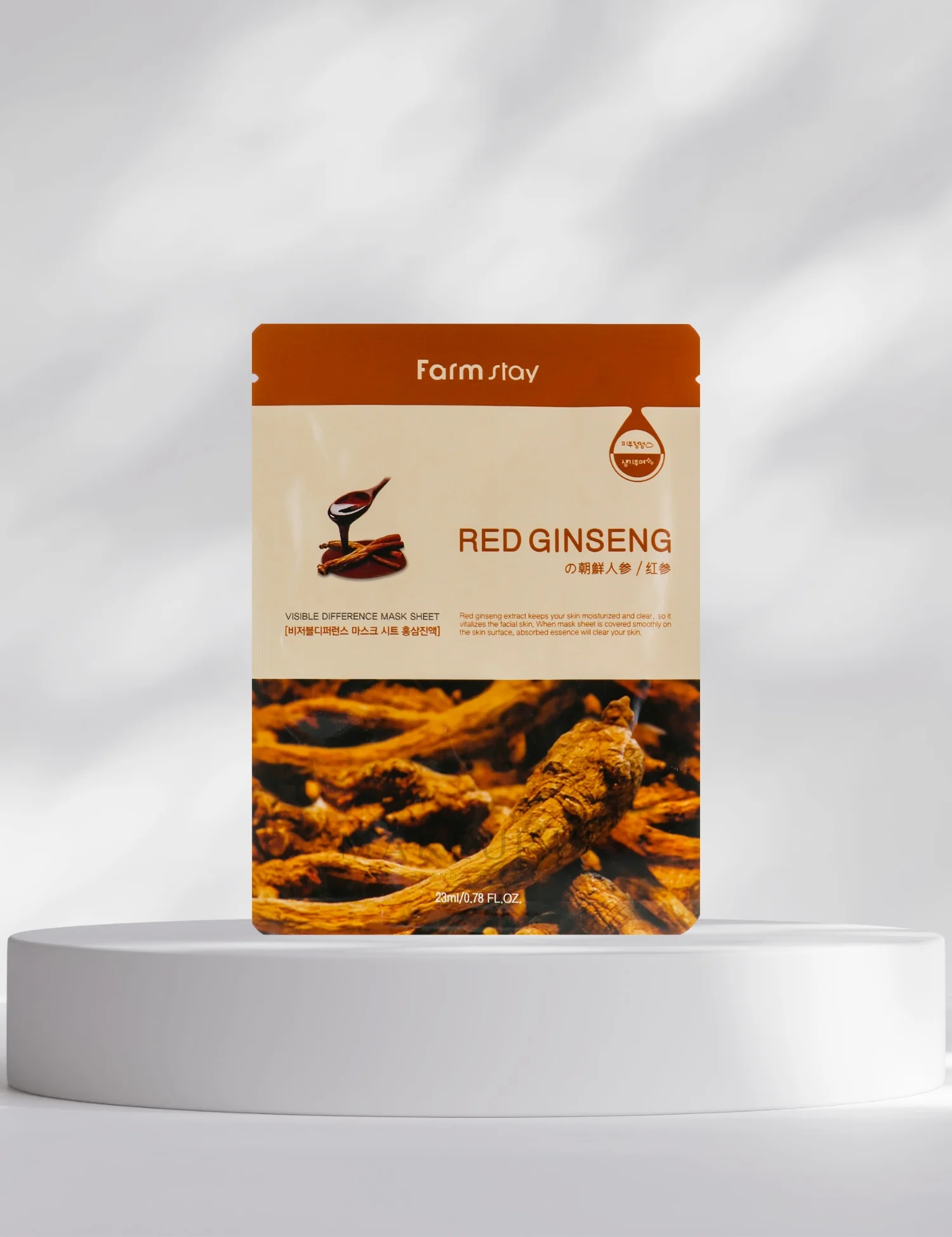 FARM STAY Visible Difference Mask Sheet Red Ginseng