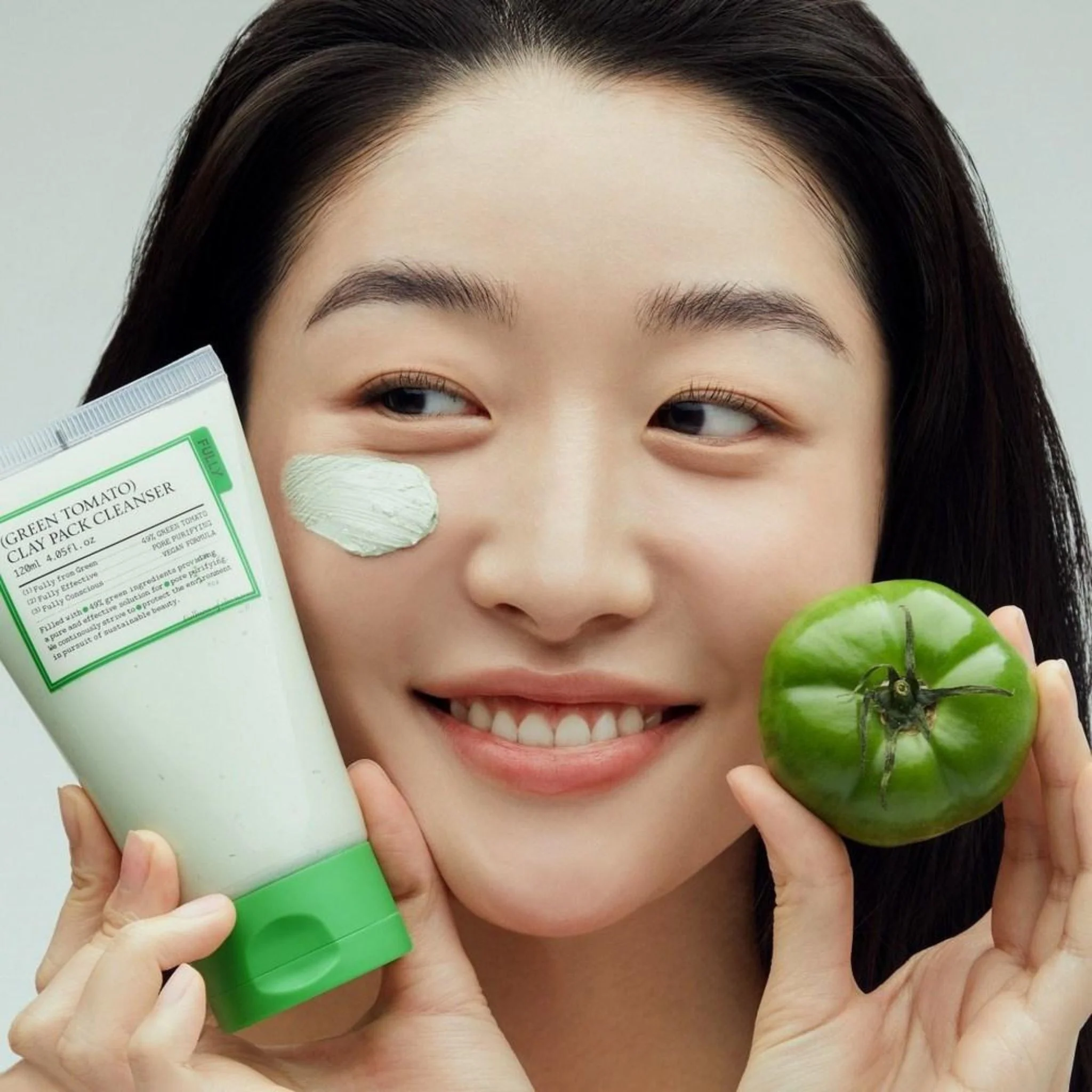 FULLY Green Tomato Clay Pack Cleanser 120ml - Image 3