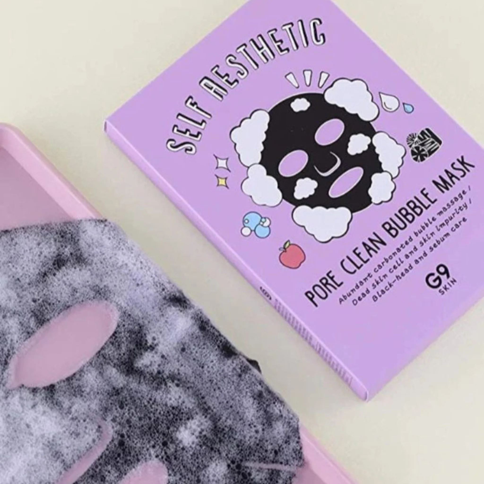 G9 Self Aesthetic Pore Clean Bubble Mask - Image 3