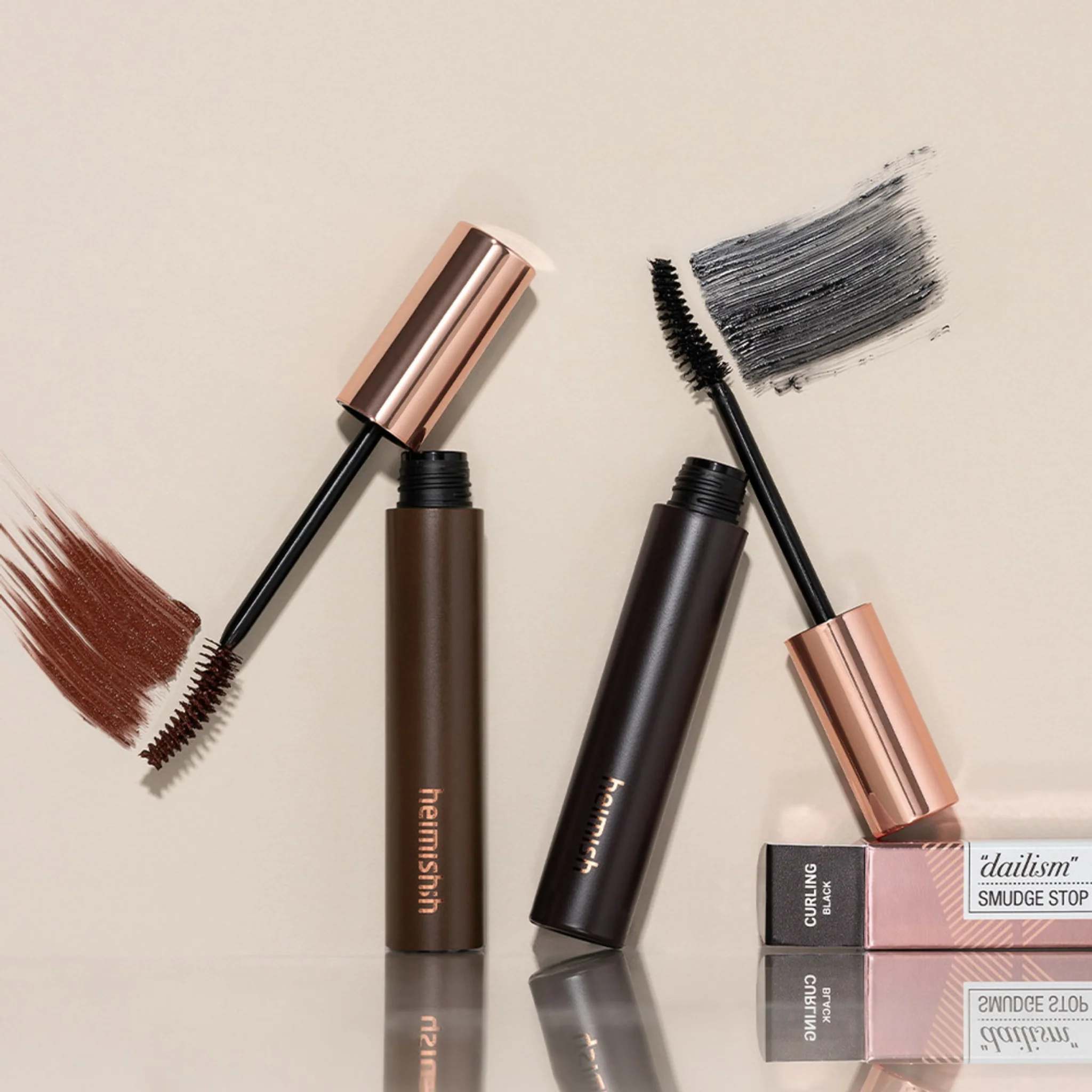 Heimish Dailism Smudge Stop Mascara – Curling Black / Browm - Image 3