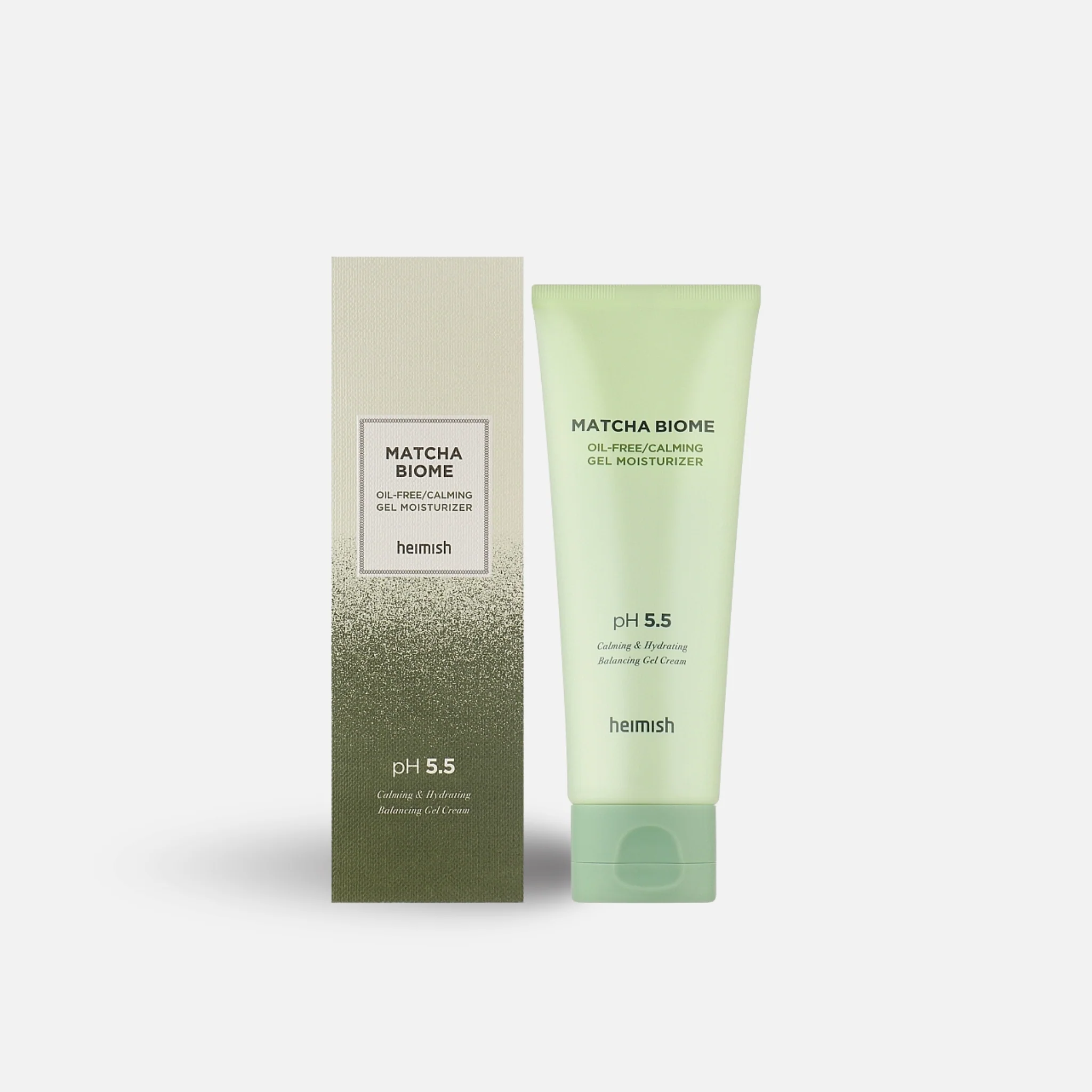 HEIMISH Matcha Biome Oil Free Calming Gel Moisturizer 5ml / 100ml - Image 4