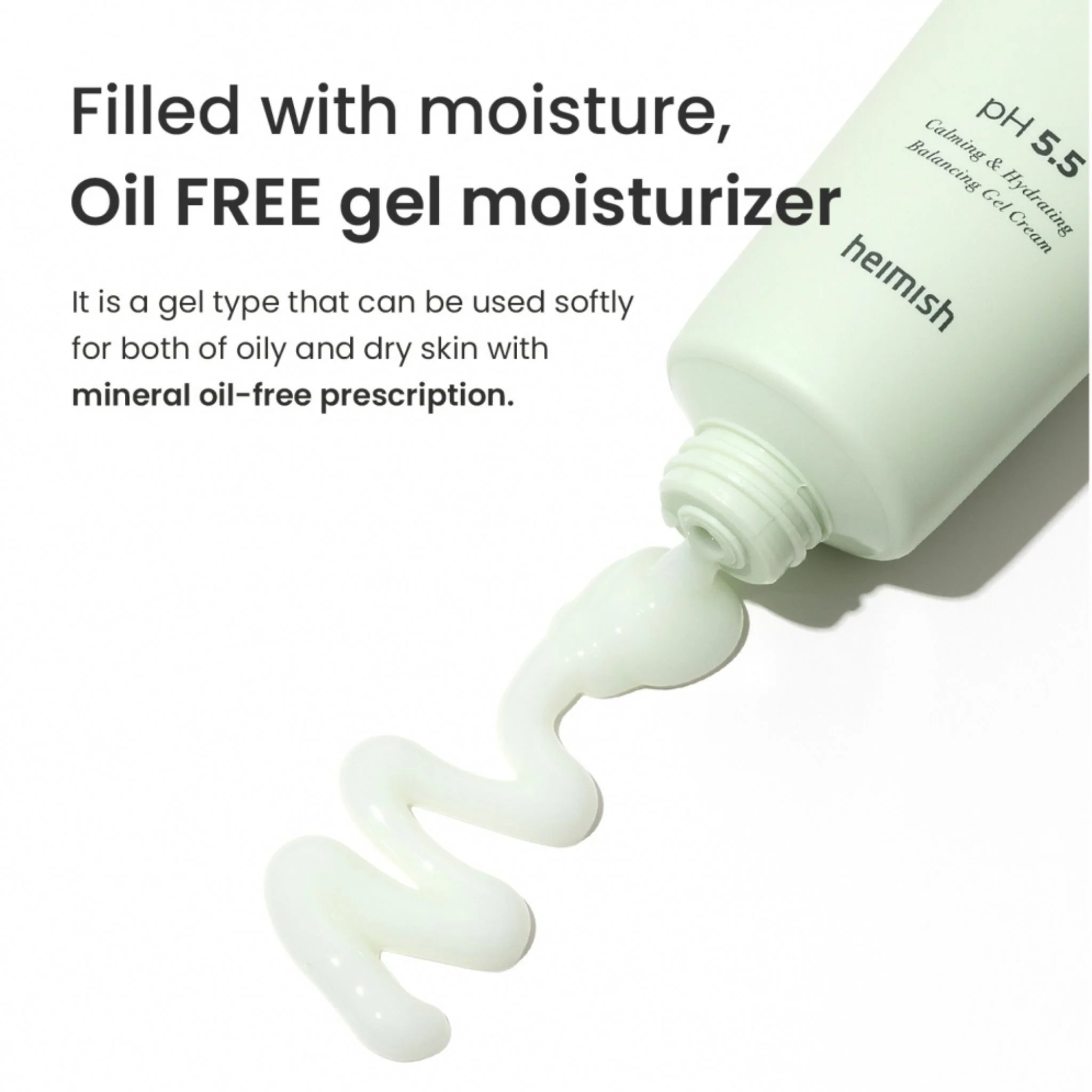 HEIMISH Matcha Biome Oil Free Calming Gel Moisturizer 5ml / 100ml - Image 5