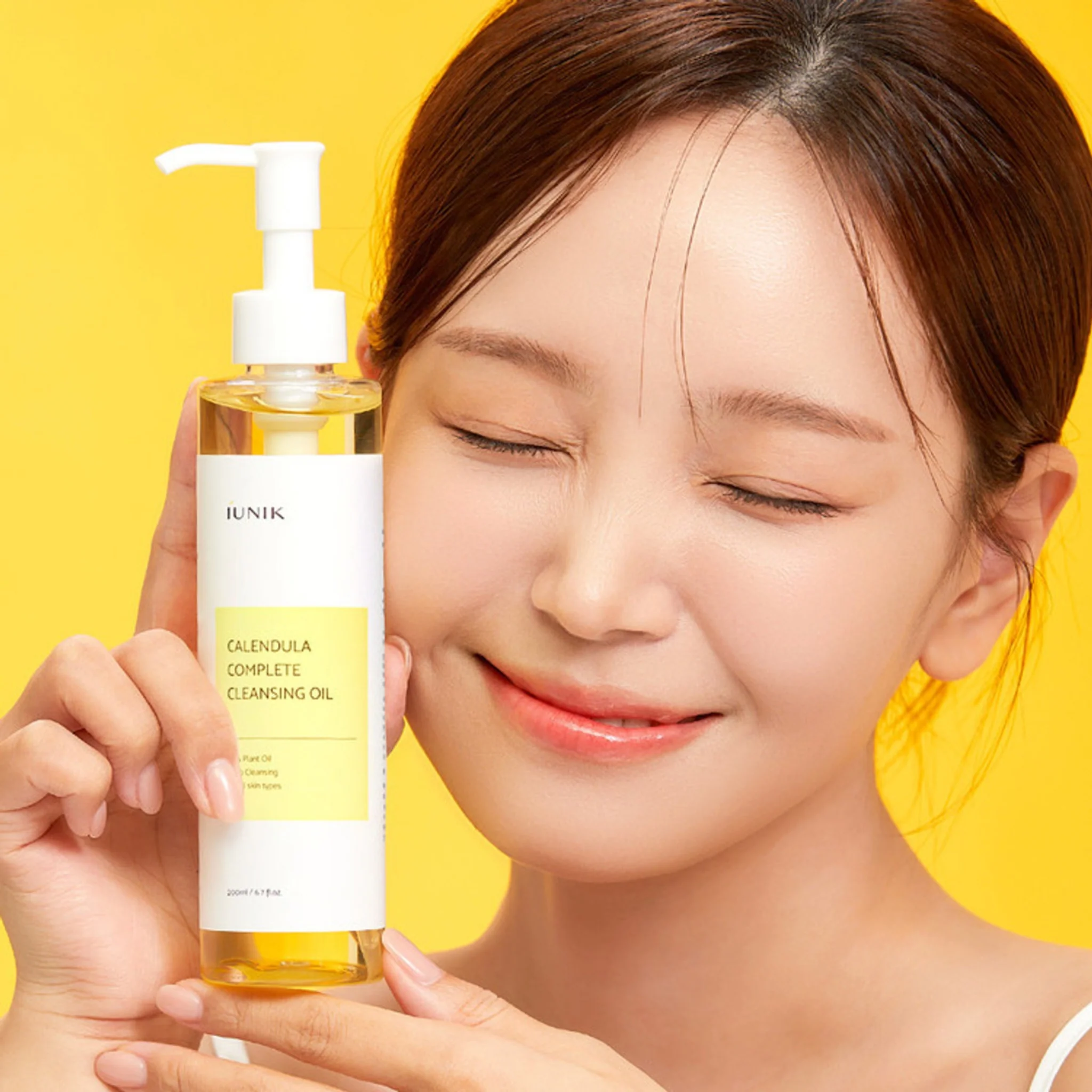 IUNIK Calendula Complete Cleansing Oil 200ml - Image 3