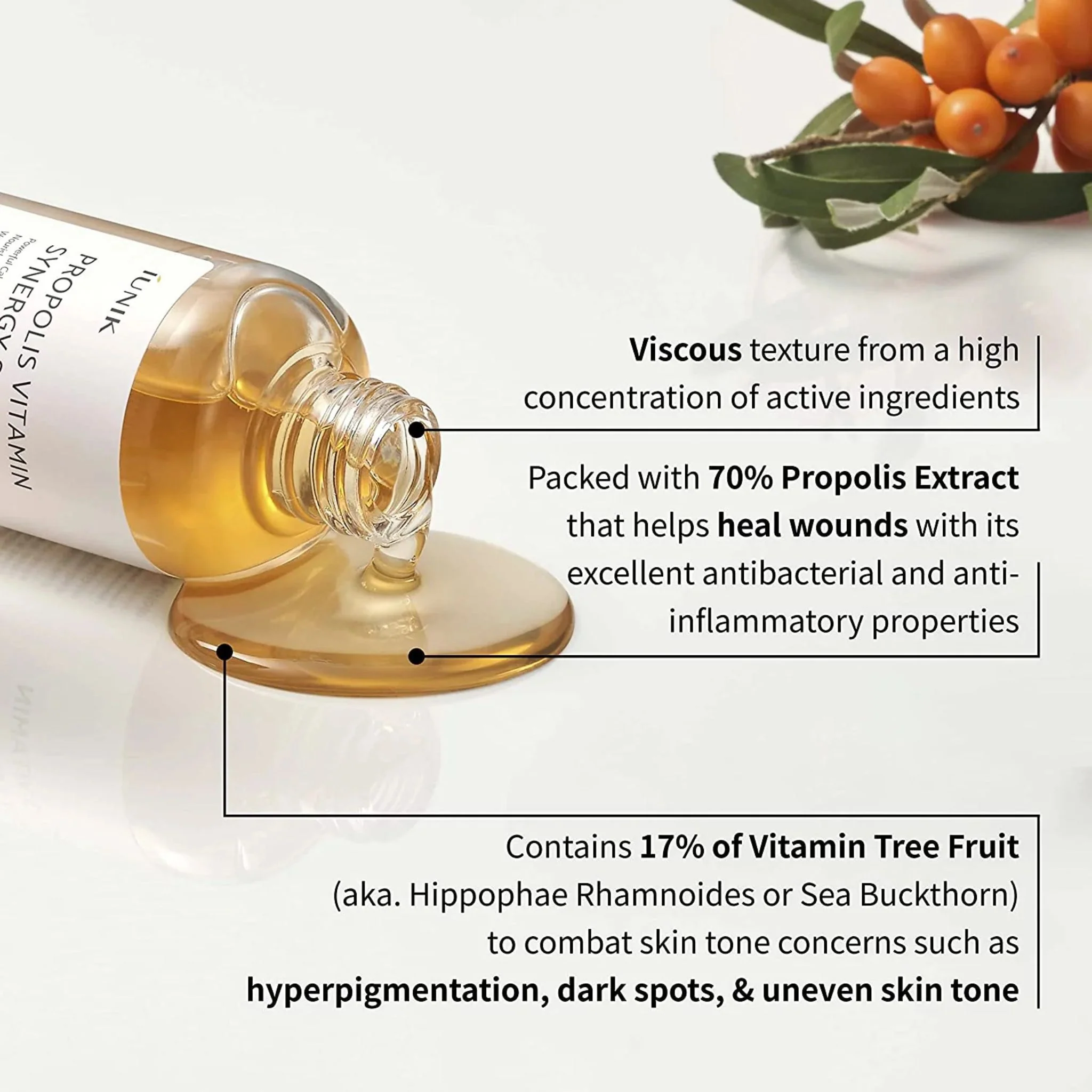 IUNIK Propolis Vitamin Synergy Serum 50ml - Image 4