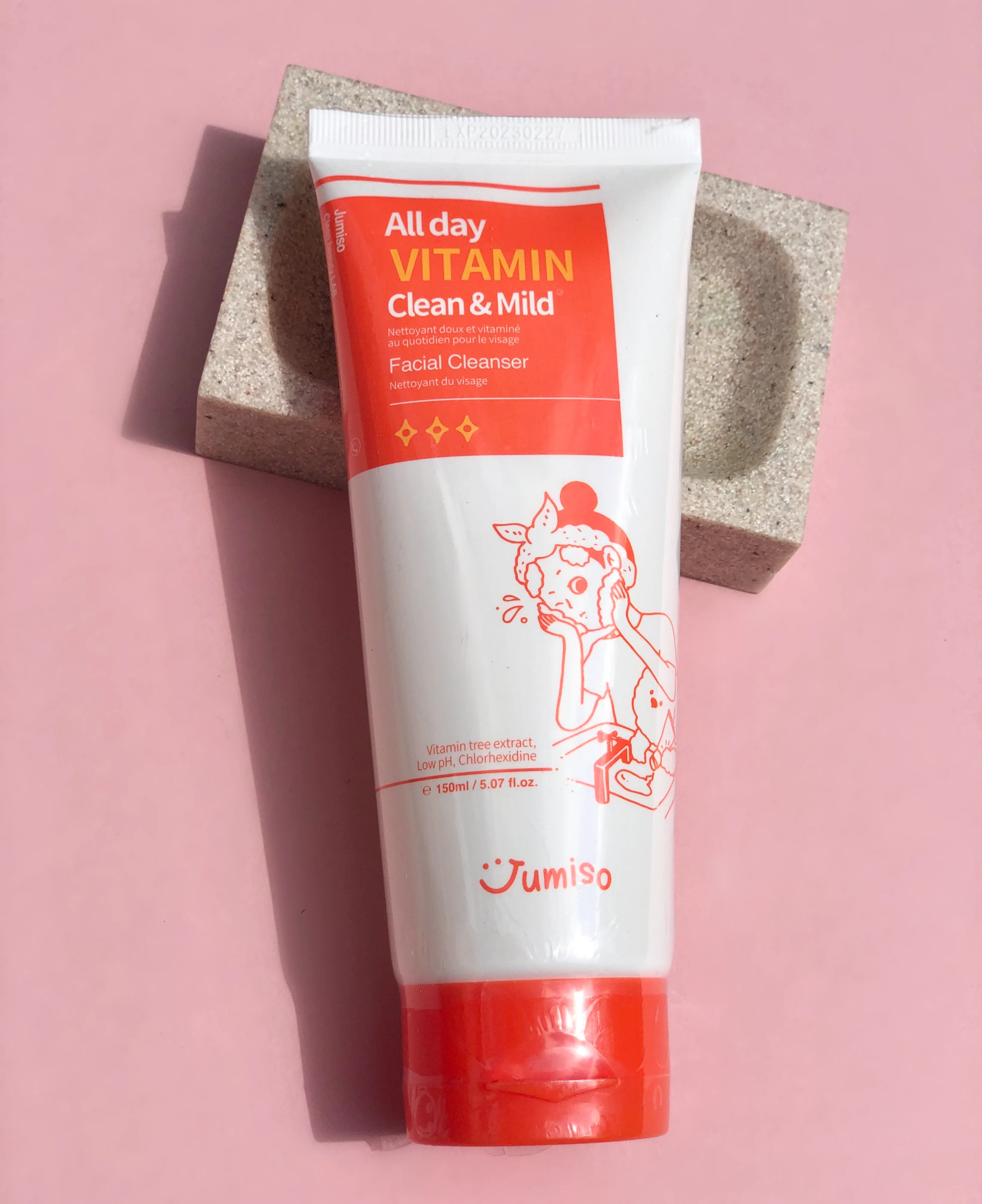 JUMISO All day Vitamin Clean & Mild Facial Cleanser 150ml
