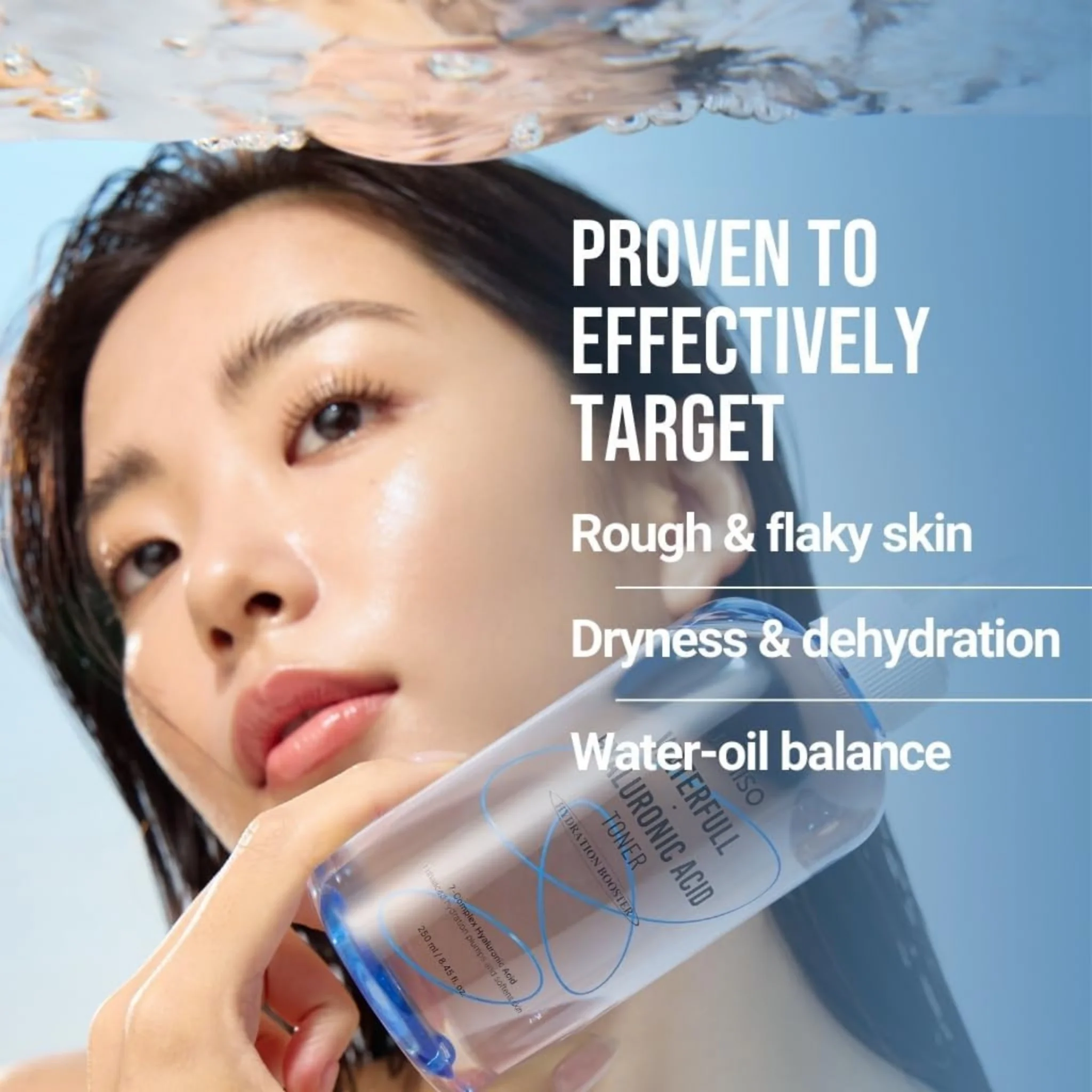 JUMISO Waterfull Hyaluronic Toner 7ml / 250ml - Image 4