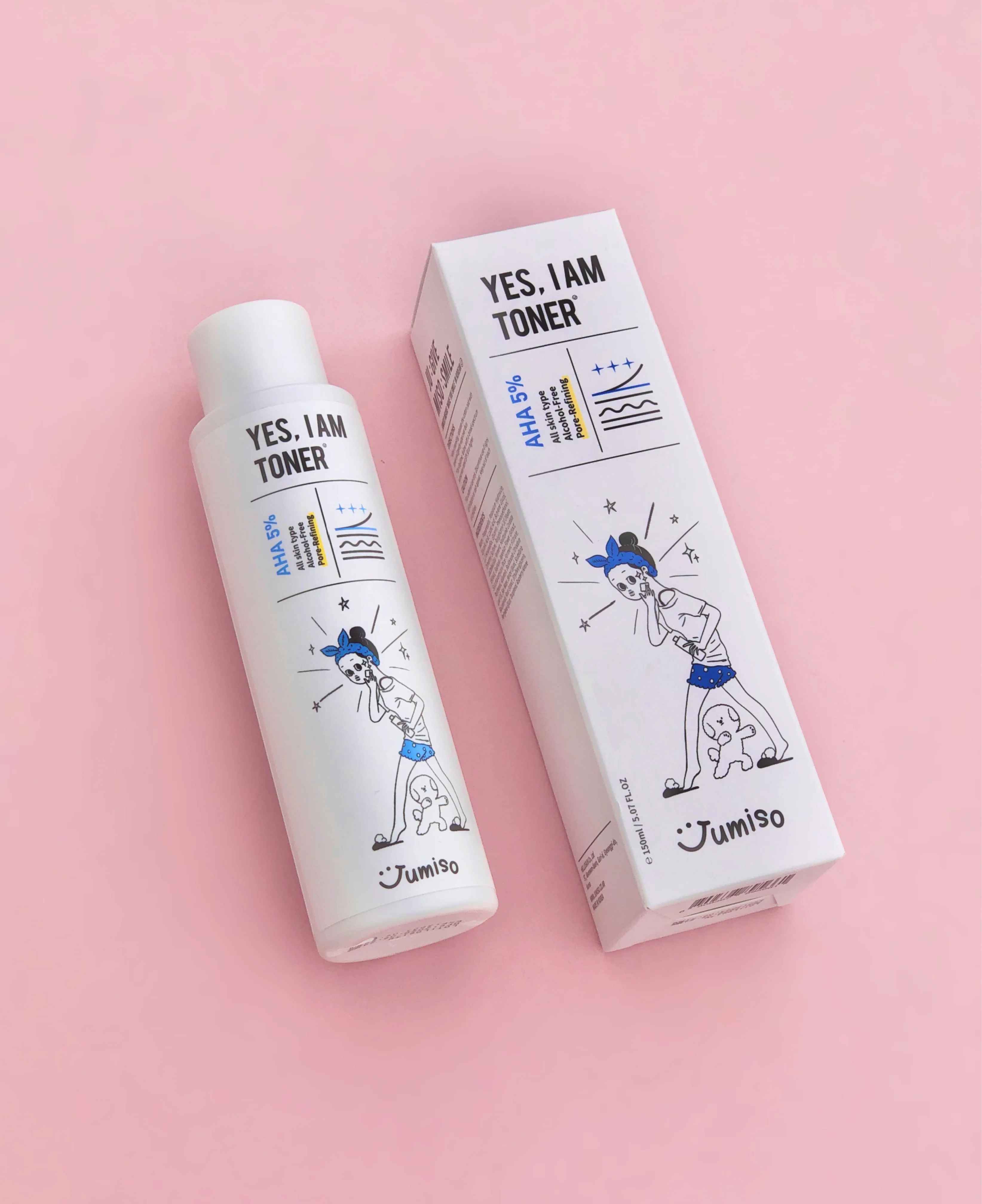 JUMISO Yes I Am Toner 5% AHA 150ml - Image 3