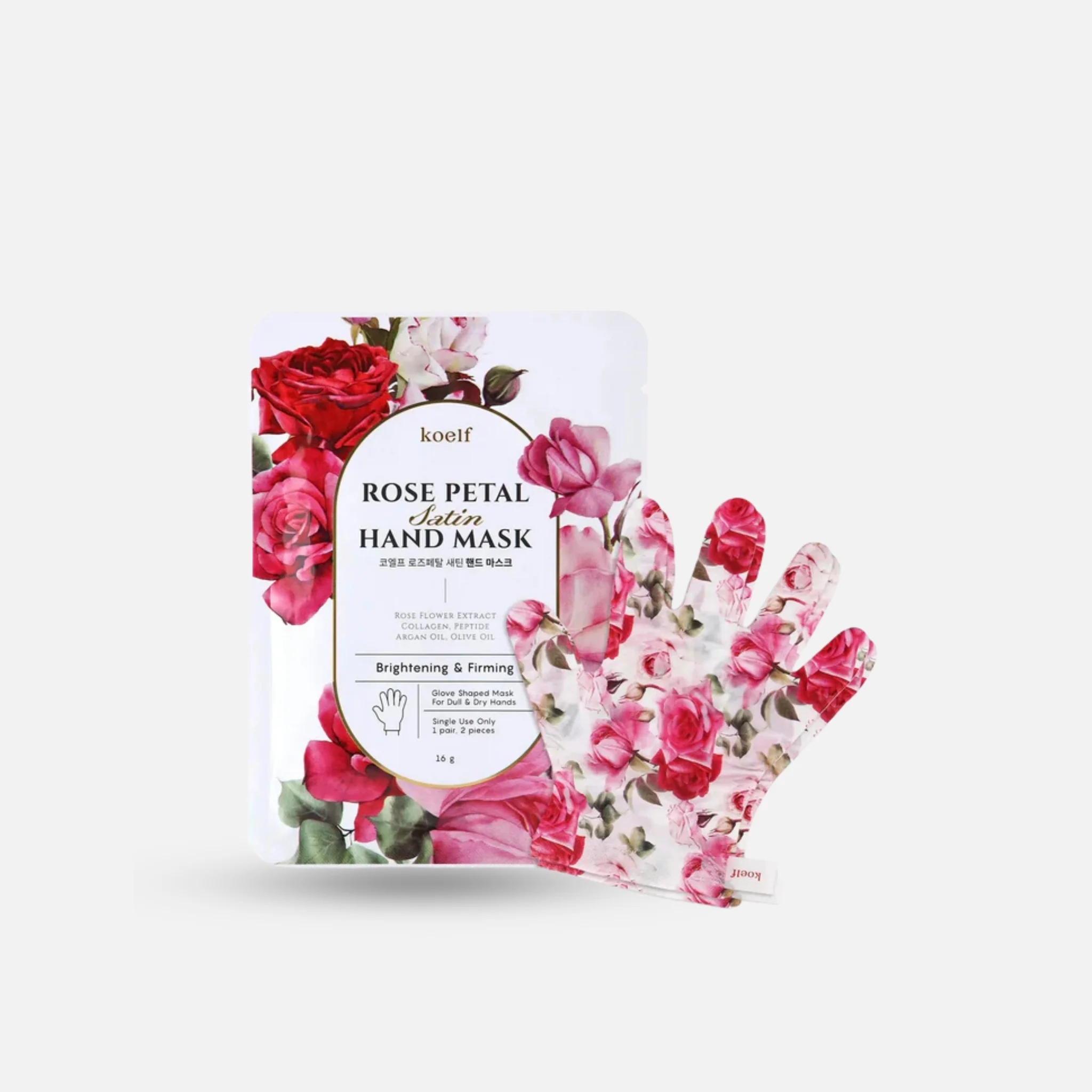 KOELF Rose Petal Hand Mask (1 Pair)