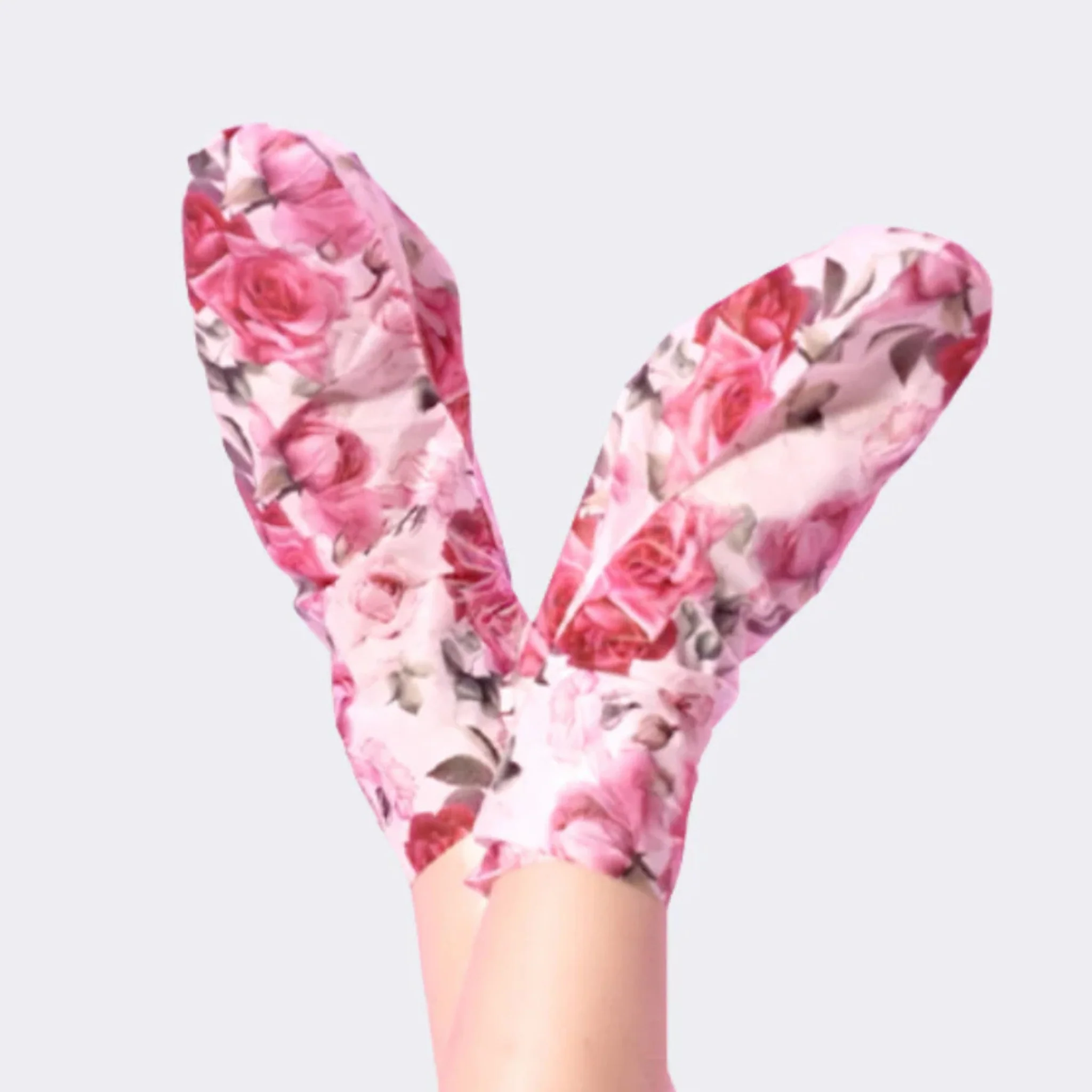 KOELF Rose Petal Satin Foot Mask (1 Pair) - Image 3