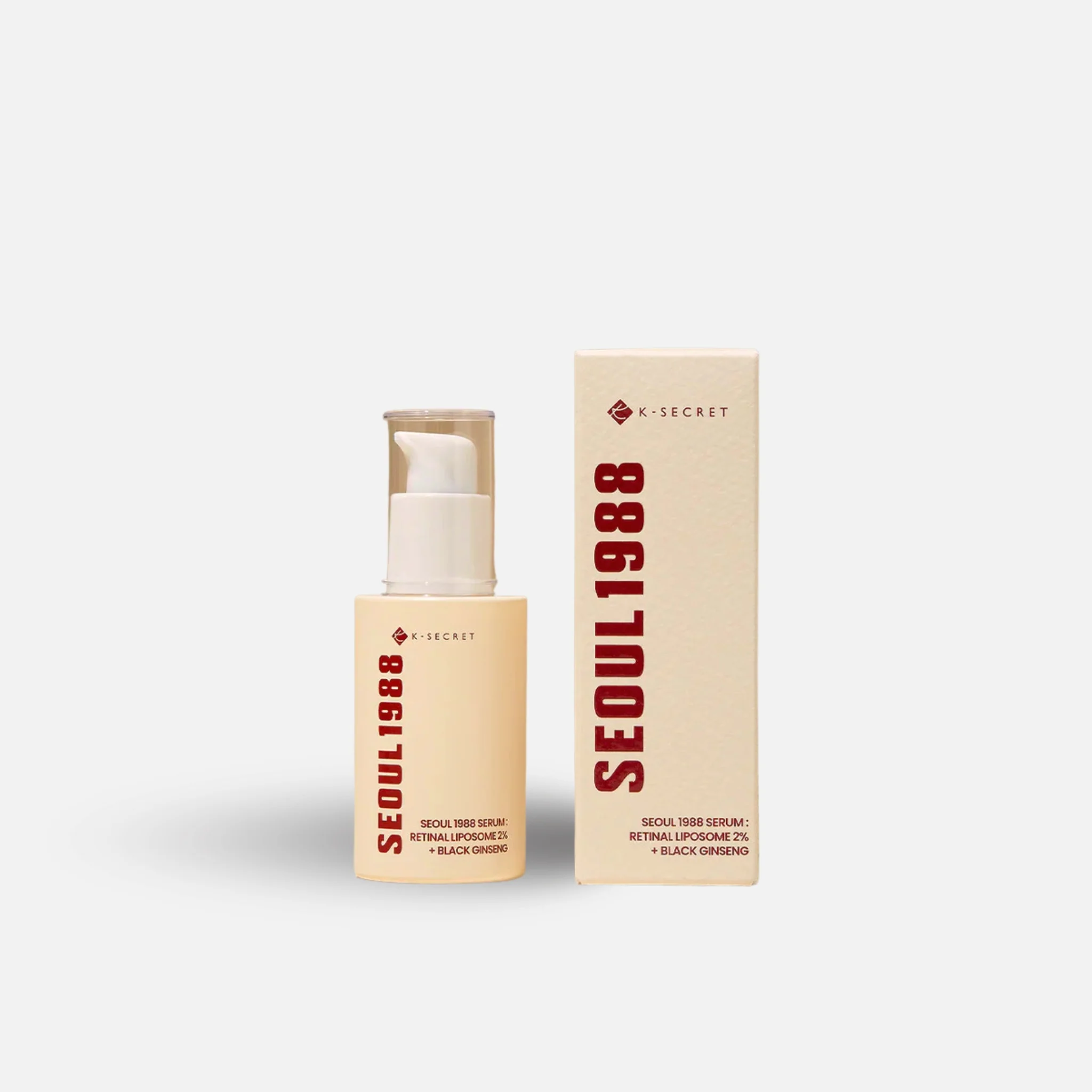 KSECRET Retinal Liposome 2% + Black Ginseng Serum (30ml)