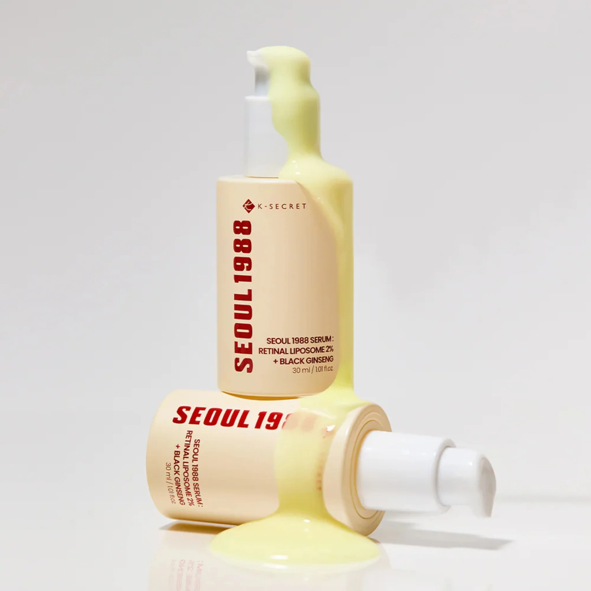 KSECRET Retinal Liposome 2% + Black Ginseng Serum (30ml) - Image 2