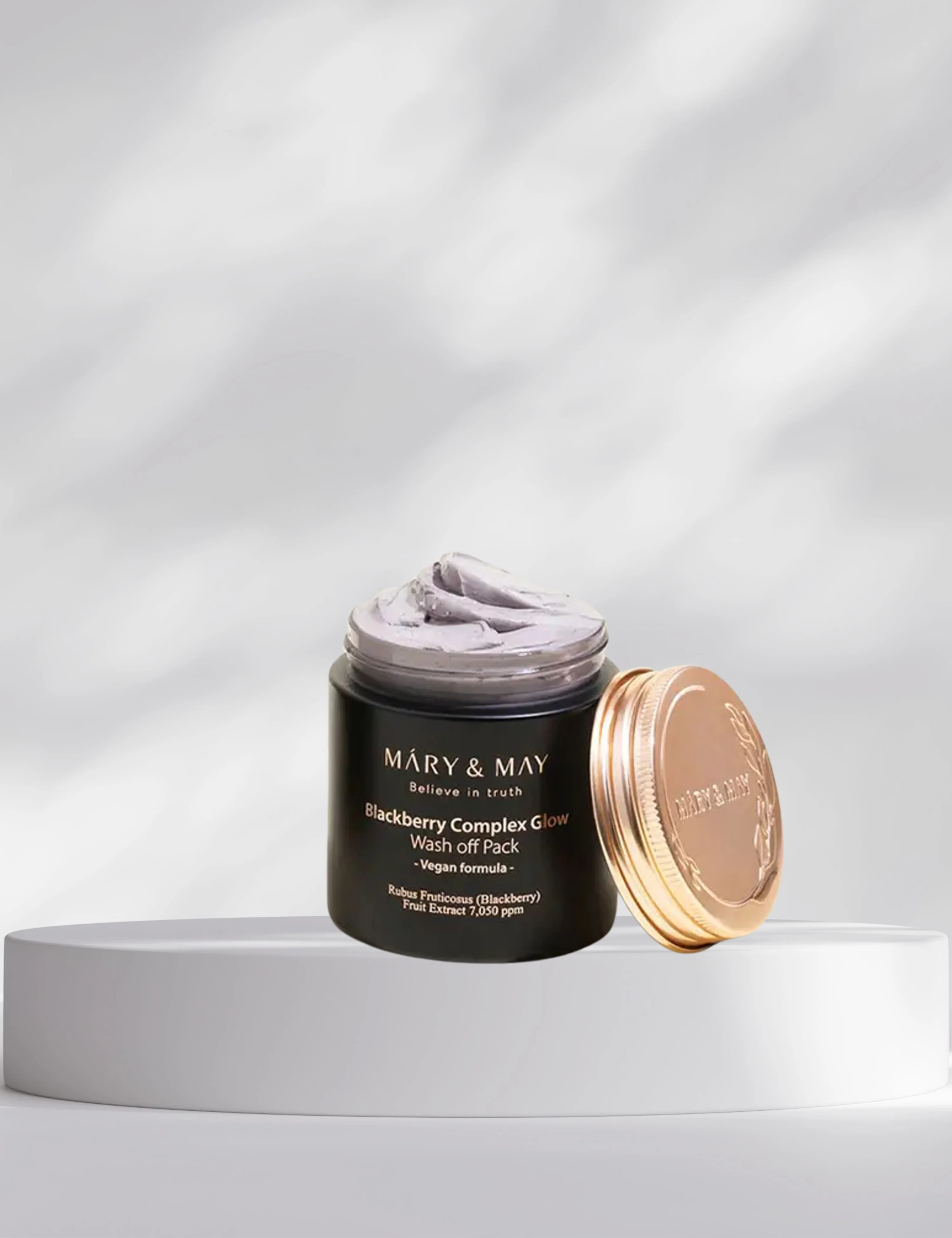 MARY & MAY Blackberry Complex Glow Wash off Pack 30g / 125g - Image 5