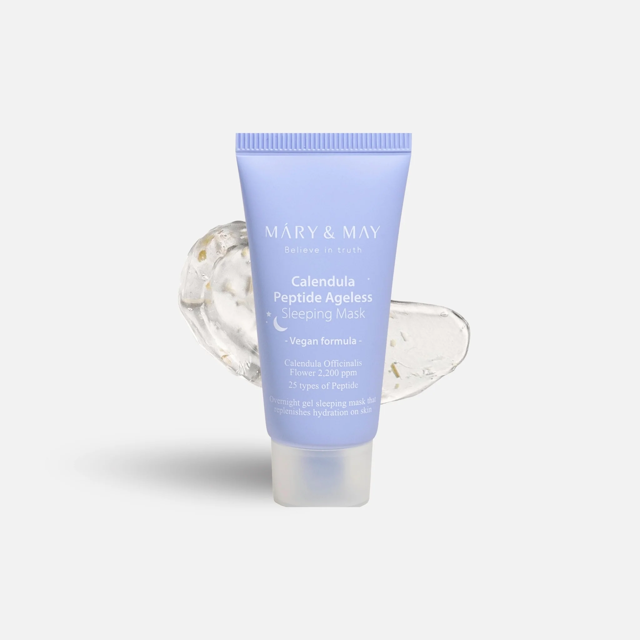 MARY & MAY Calendula Peptide Ageless Sleeping Mask 30g / 110g - Image 4